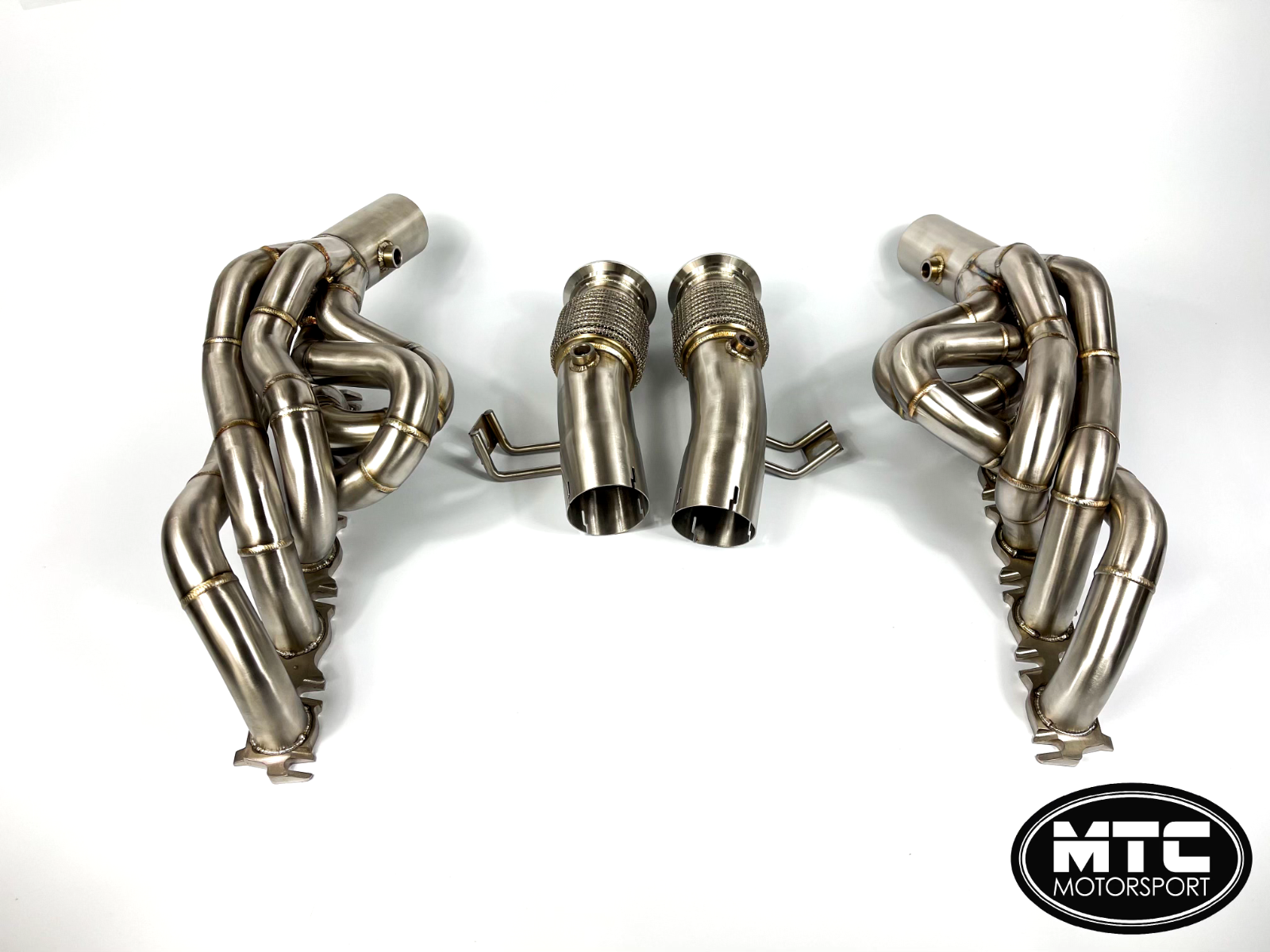 AUDI R8 V10/LAMBORGHINI HURACAN EQUAL LENGTH EXHAUST MANIFOLDS BY MTC MOTORSPORT