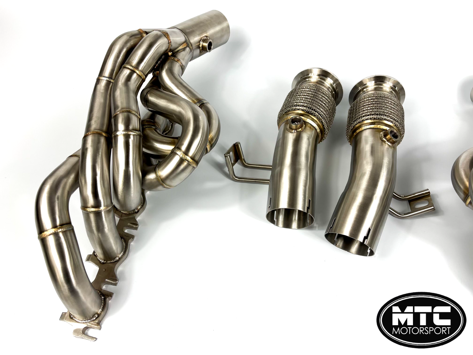 AUDI R8 V10/LAMBORGHINI HURACAN EQUAL LENGTH EXHAUST MANIFOLDS BY MTC MOTORSPORT