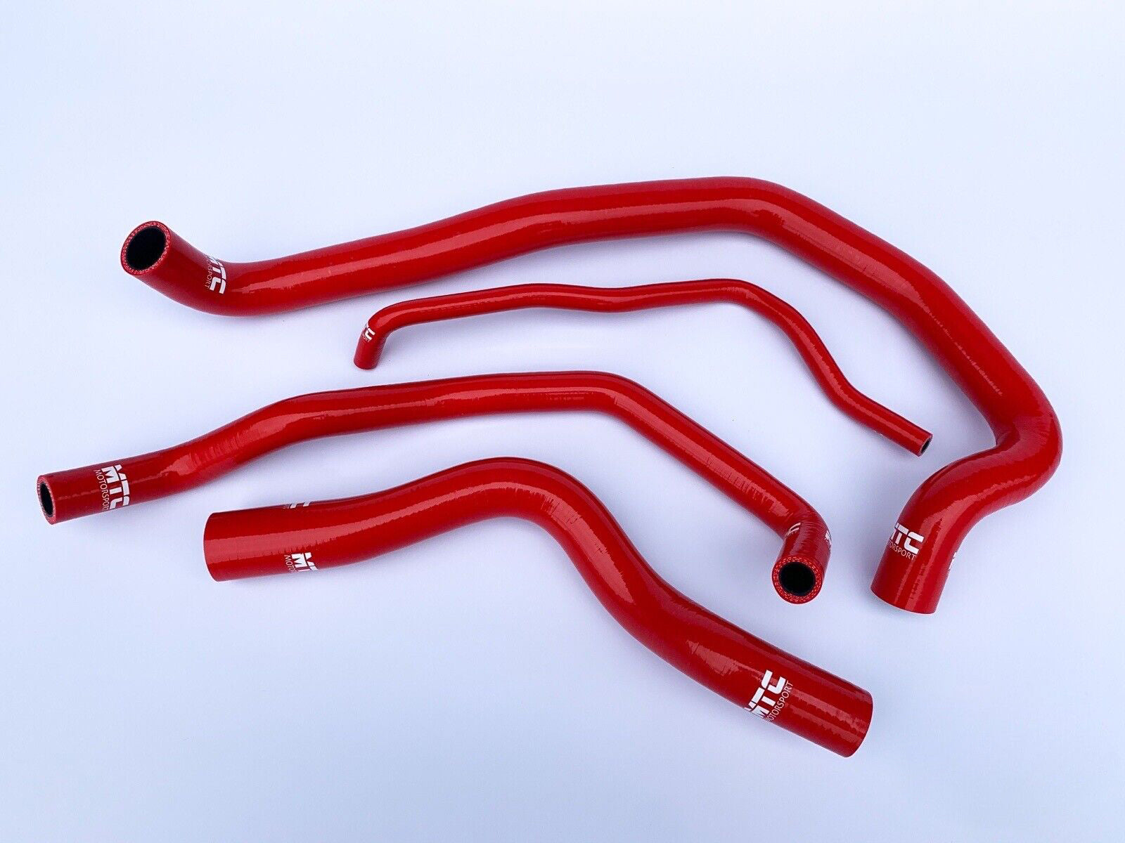 Ford Fiesta 1.0 Ecoboost Coolant Radiator Hoses Red | MTC Motorsport