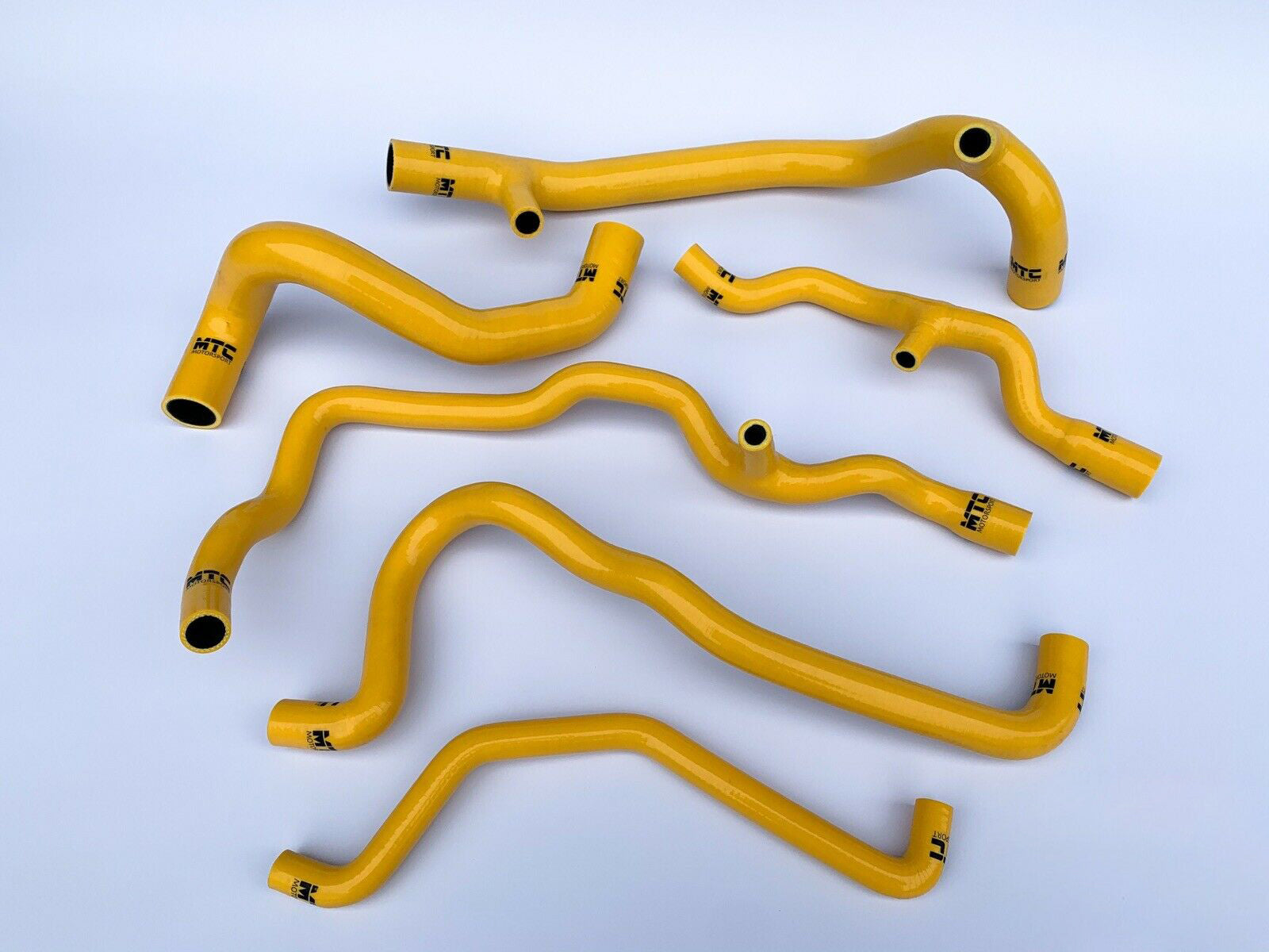 Renault Clio 172 182 Silicone Coolant Hoses for Phase 2 Yellow | MTC Motorsport