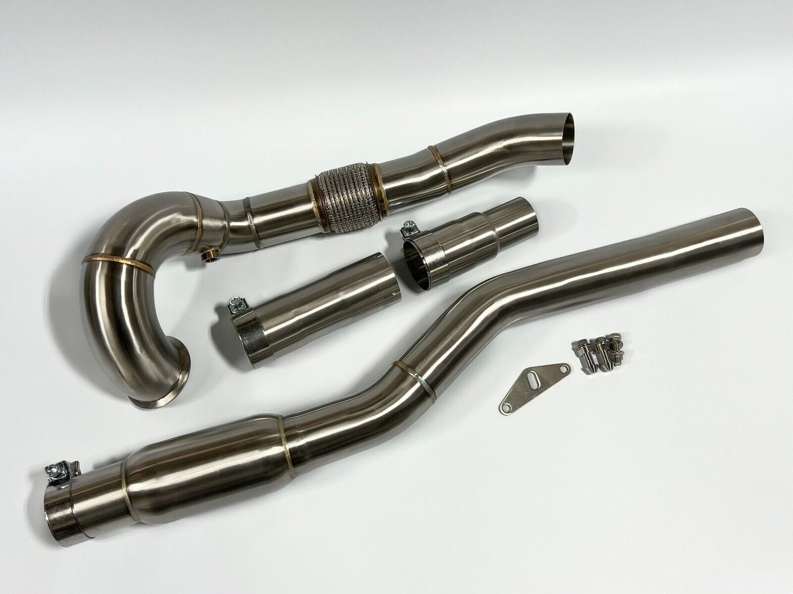 MTC MOTORSPORT SEAT LEON CUPRA 280 290 DOWNPIPE WITH 200 CELL HI-FLOW SPORTS CAT