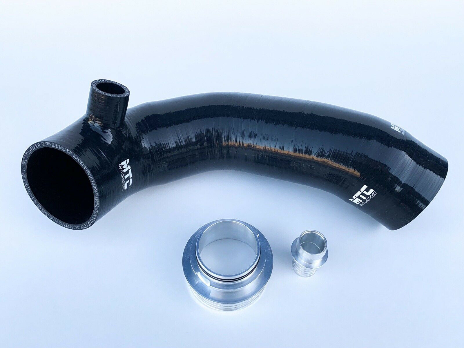 Intake Inlet Hose | Turbo Elbow Pipe Audi S3 A3 TTS 2.0T Black | MTC Motorsport