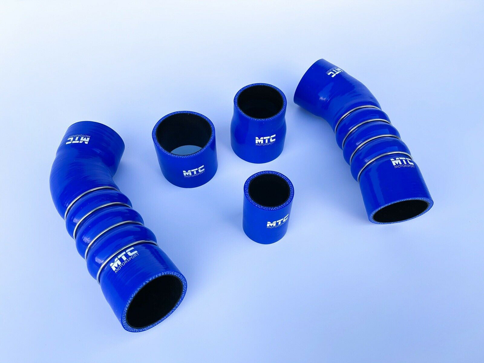 Audi TTRS Silicone Boost Hoses Turbo 8S Pre Facelift Blue