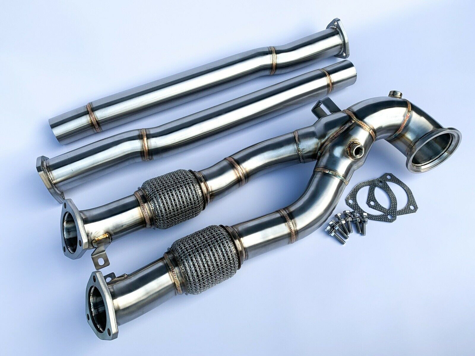 Audi TTRS 8S Decat Downpipe and Mid Pipe Section 2017