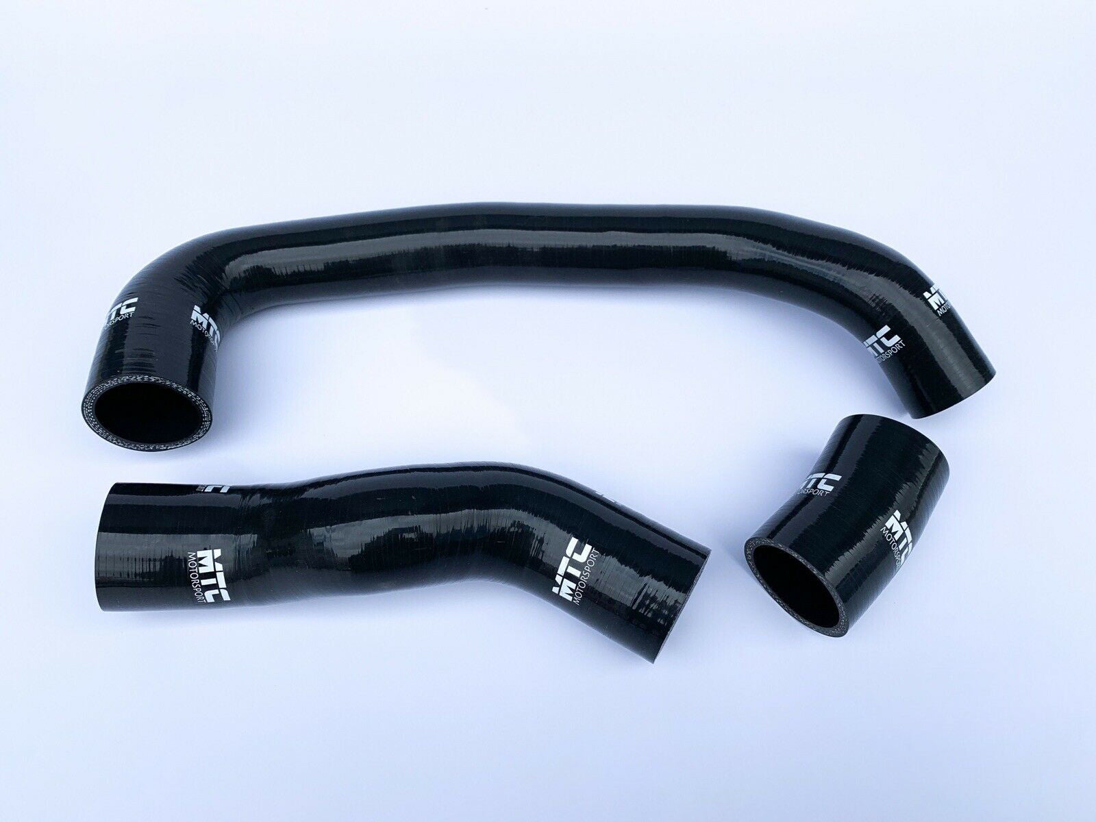 Ford Fiesta MK8 1.0 Ecoboost Intercooler Boost Turbo Hoses Black | MTC Motorsport