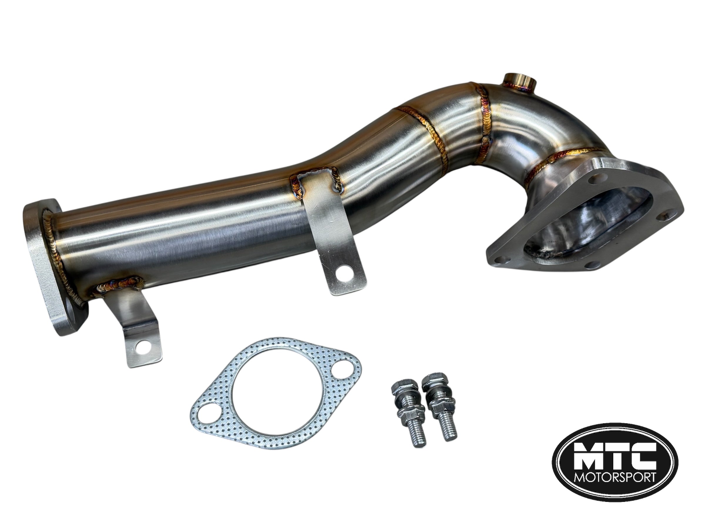 Fiat 500/595/695 1.4 Abarth IHI Turbo Stainless Steel Decat Downpipe By MTC Motorsport