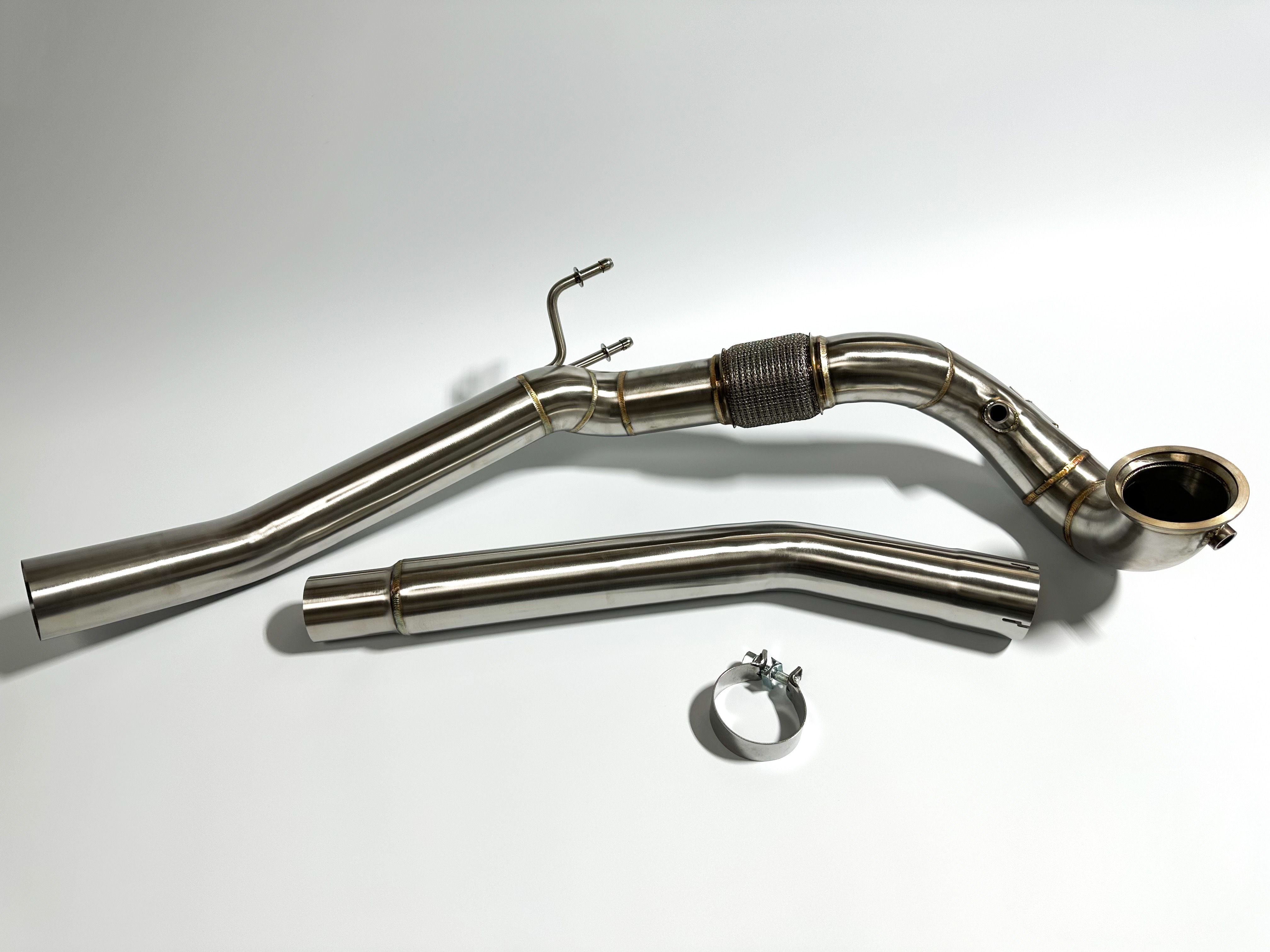 Volkswagen MK8 Golf R Decat Downpipe | MTC Motorsport