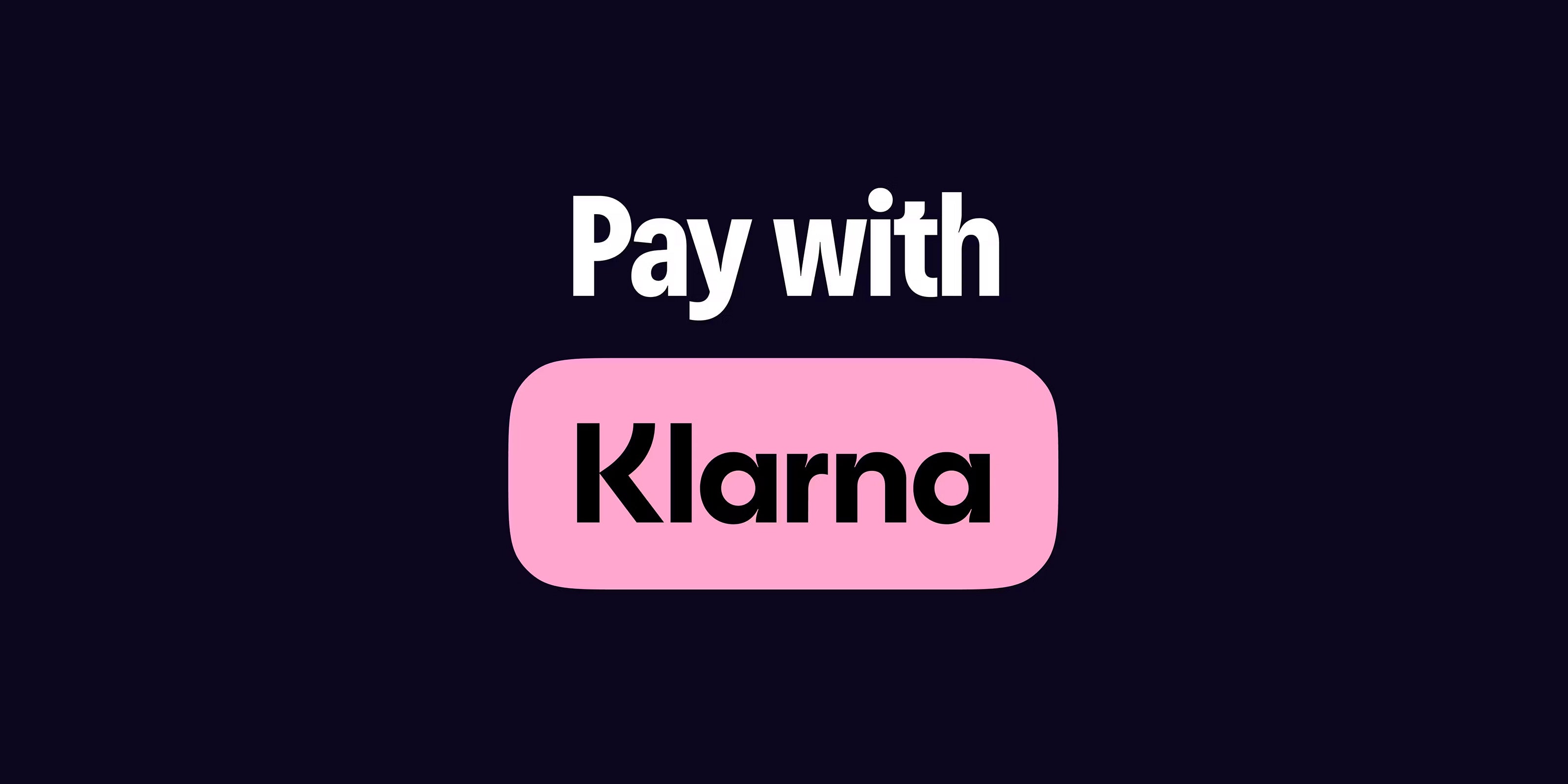 Pay With Klarna - MTC Motorsport