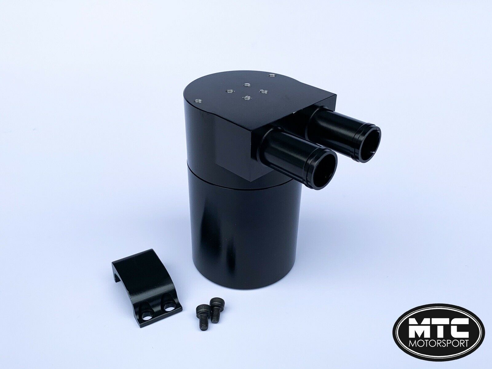 Oil Catch Can Tank Billet Steel Reservoir Universal Green VXR | MTC Motorsport