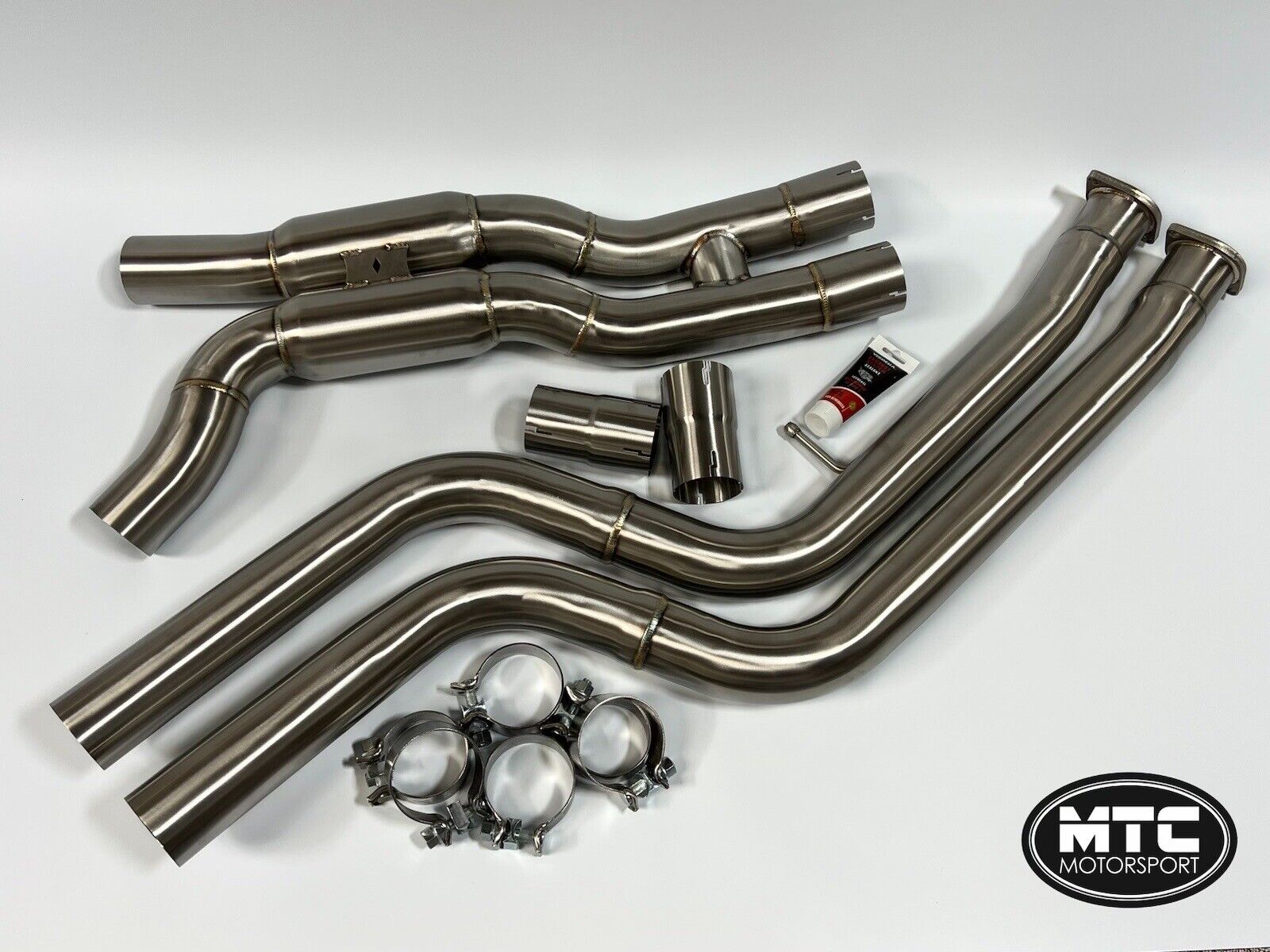 MTC MOTORSPORT BMW M2 COMPETITION CATBACK EXHAUST MIDPIPE STAINLESS STEEL