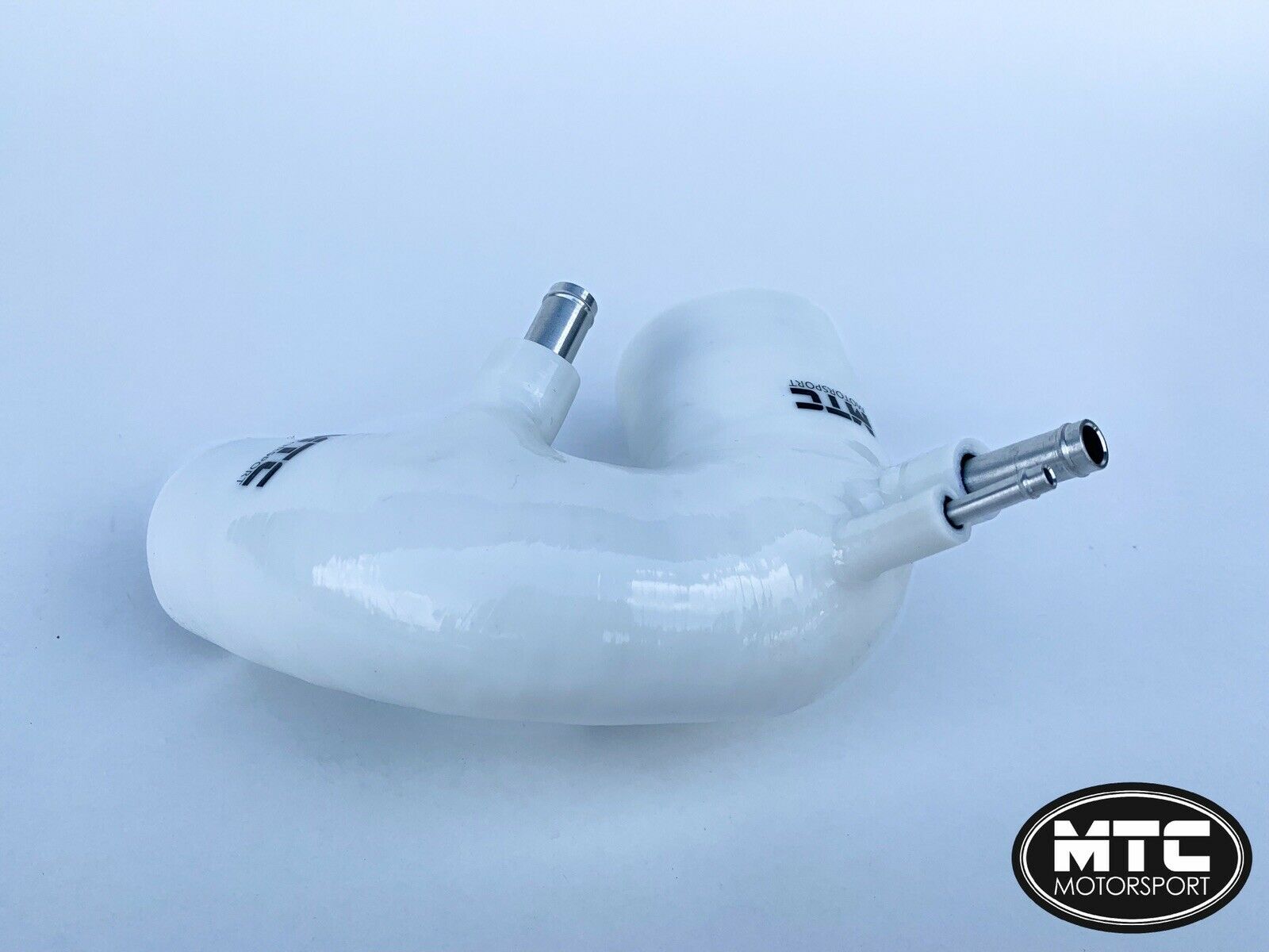 Fiat 500 Abarth T-Jet Silicone Intake Hose White IHI Turbo | MTC Motorsport
