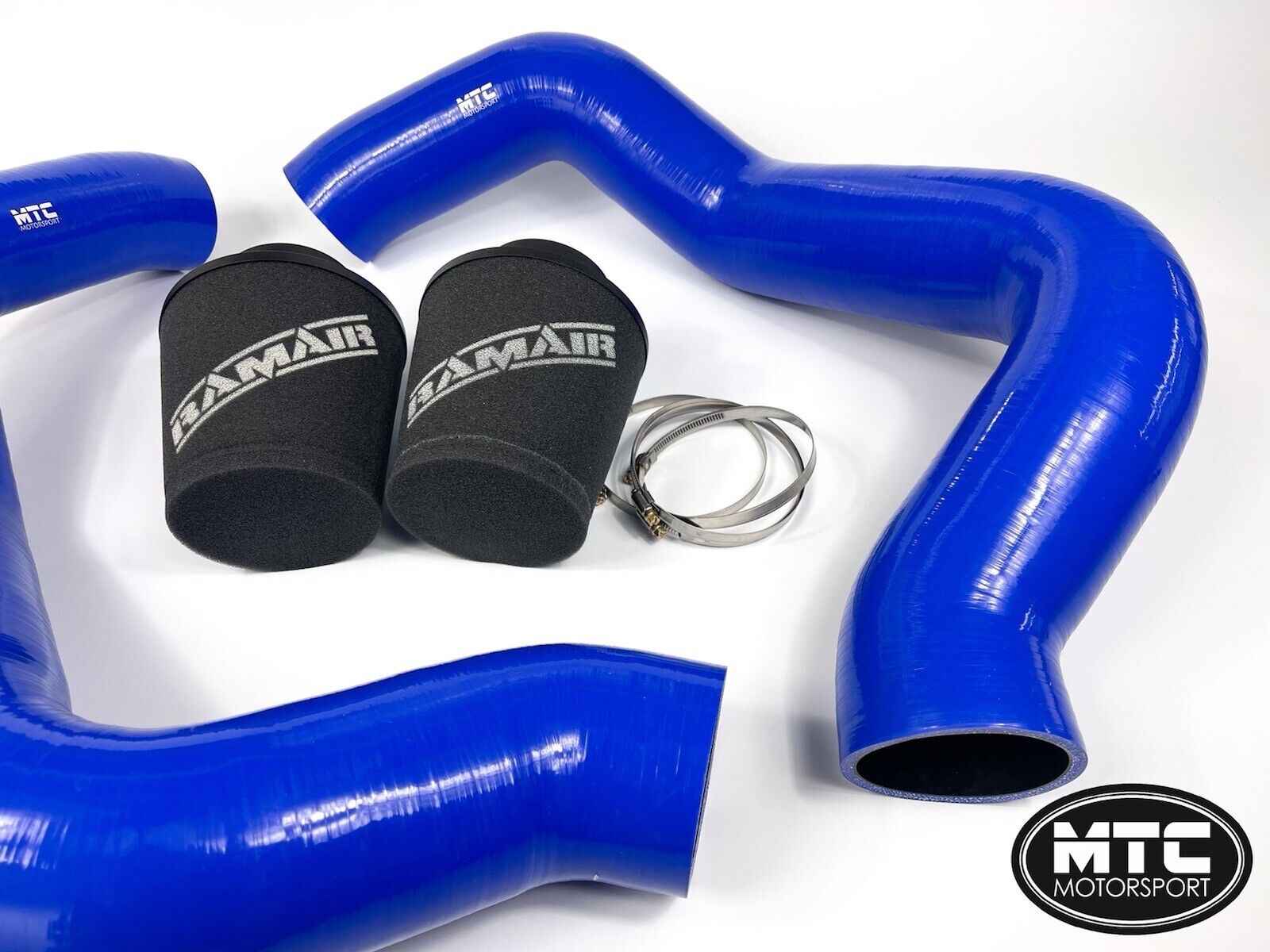 BMW M5 F90 Intake Hoses with Filter Cold Air Induction Kit M8 Blue | MTC Motorsport