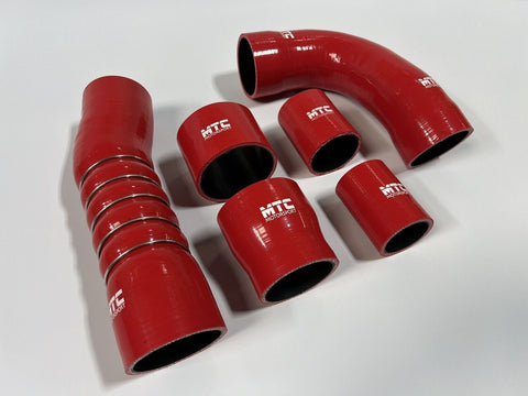 MTC MOTORSPORT AUDI TTRS 8S 2015-21 SILICONE BOOST HOSE KIT TURBO HOSES RED
