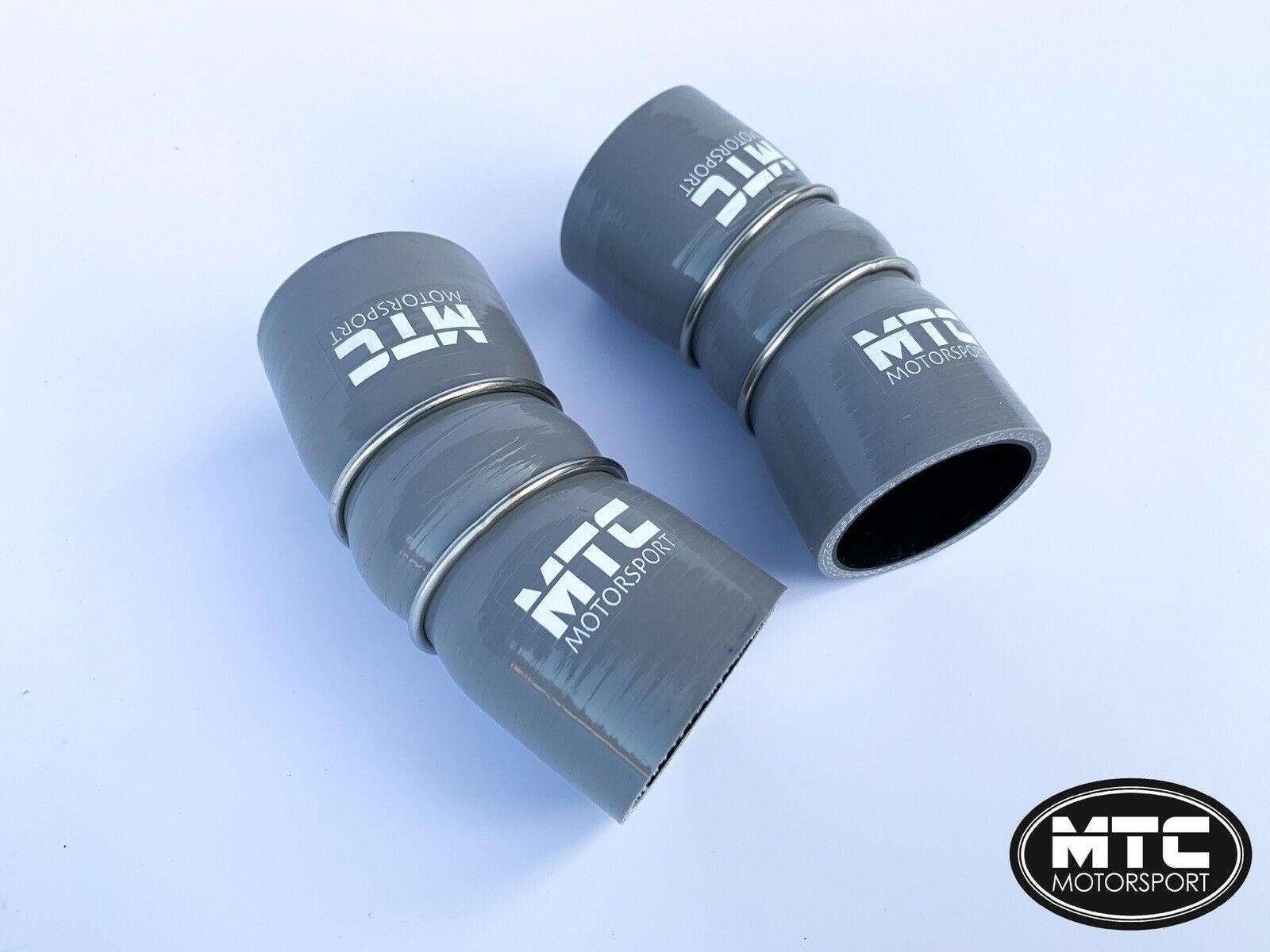 Audi RS6 RS7 S8 C7 Boost Hoses Turbos to Chargecooler Grey | MTC Motorsport