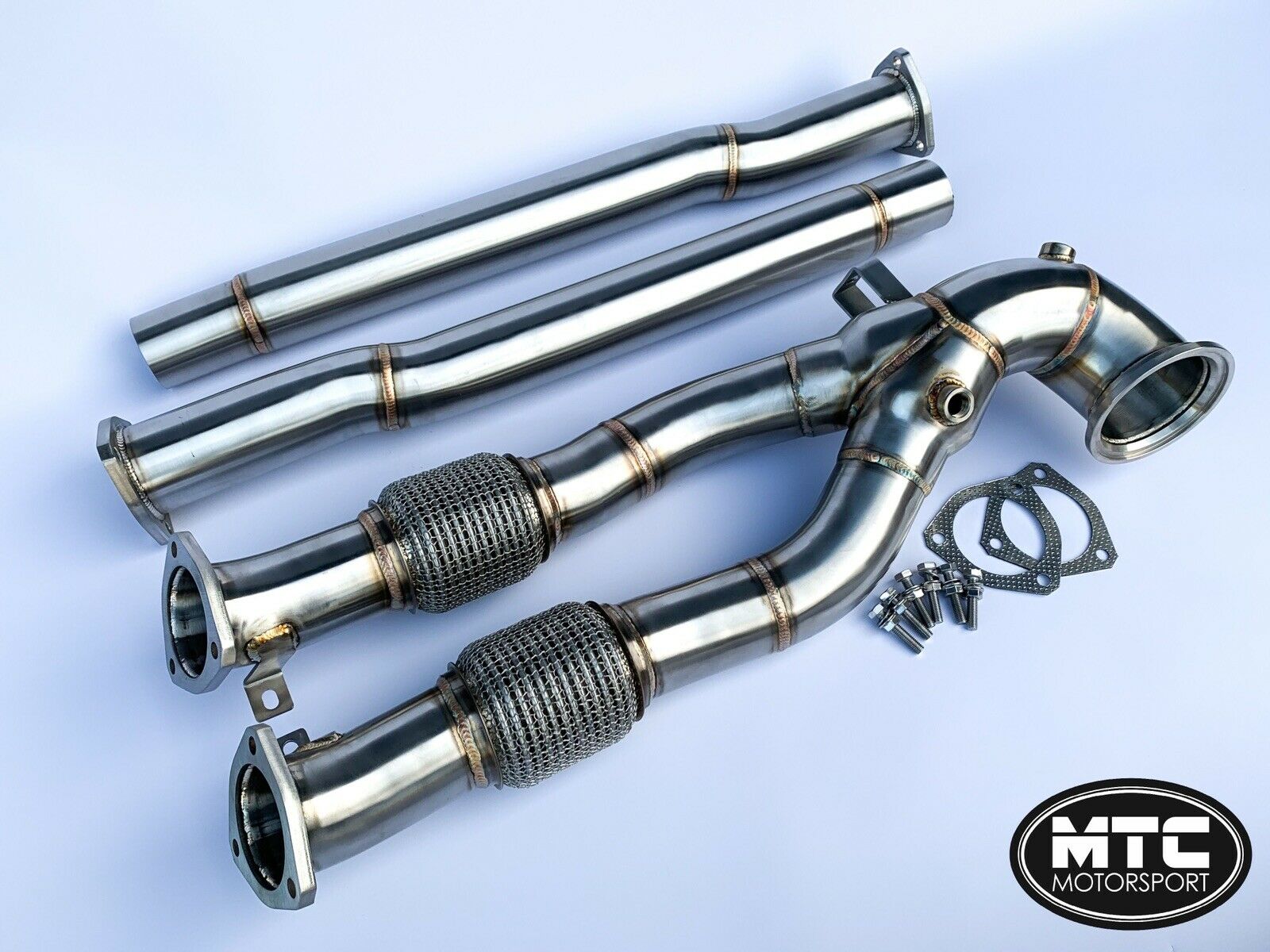 Audi TTRS 8S Decat Downpipe and Mid Pipe Section 2017- | MTC Motorsport