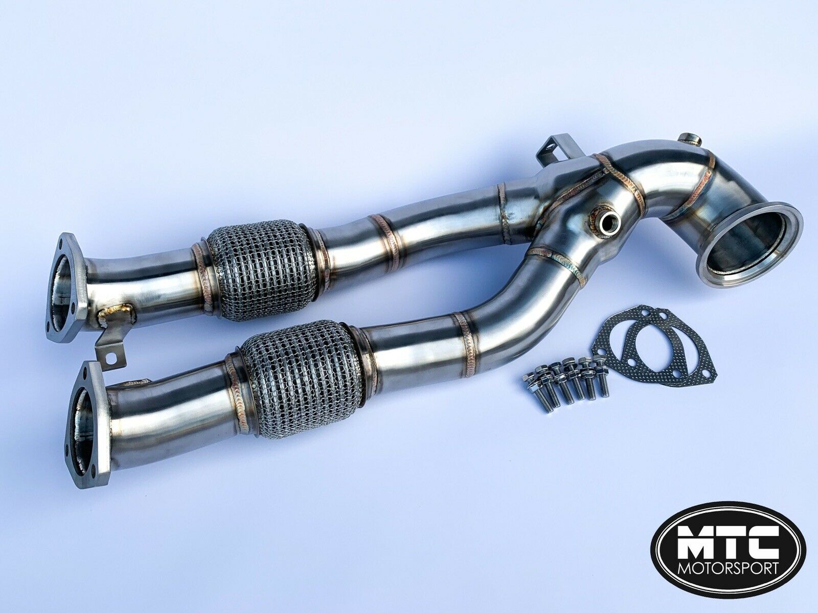 Audi TTRS 8S Decat Downpipe 2017- 4” | MTC Motorsport