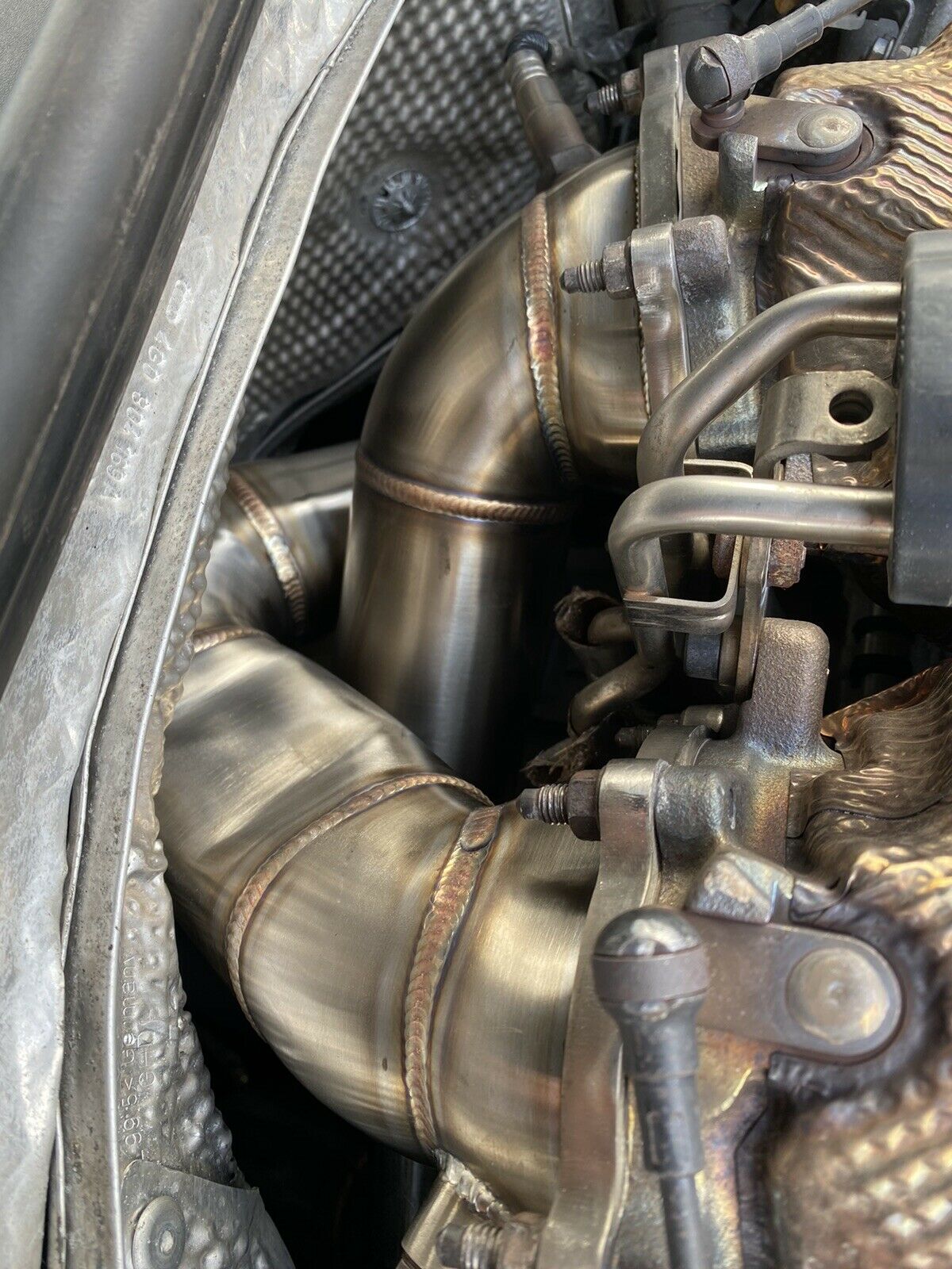 Audi S6 S7 S8 C7 Decat Downpipes 3” 2013- | MTC Motorsport