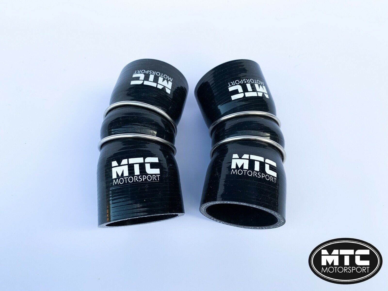 Audi RS6 RS7 S8 C7 Boost Hoses Turbos to Chargecooler Black | MTC Motorsport