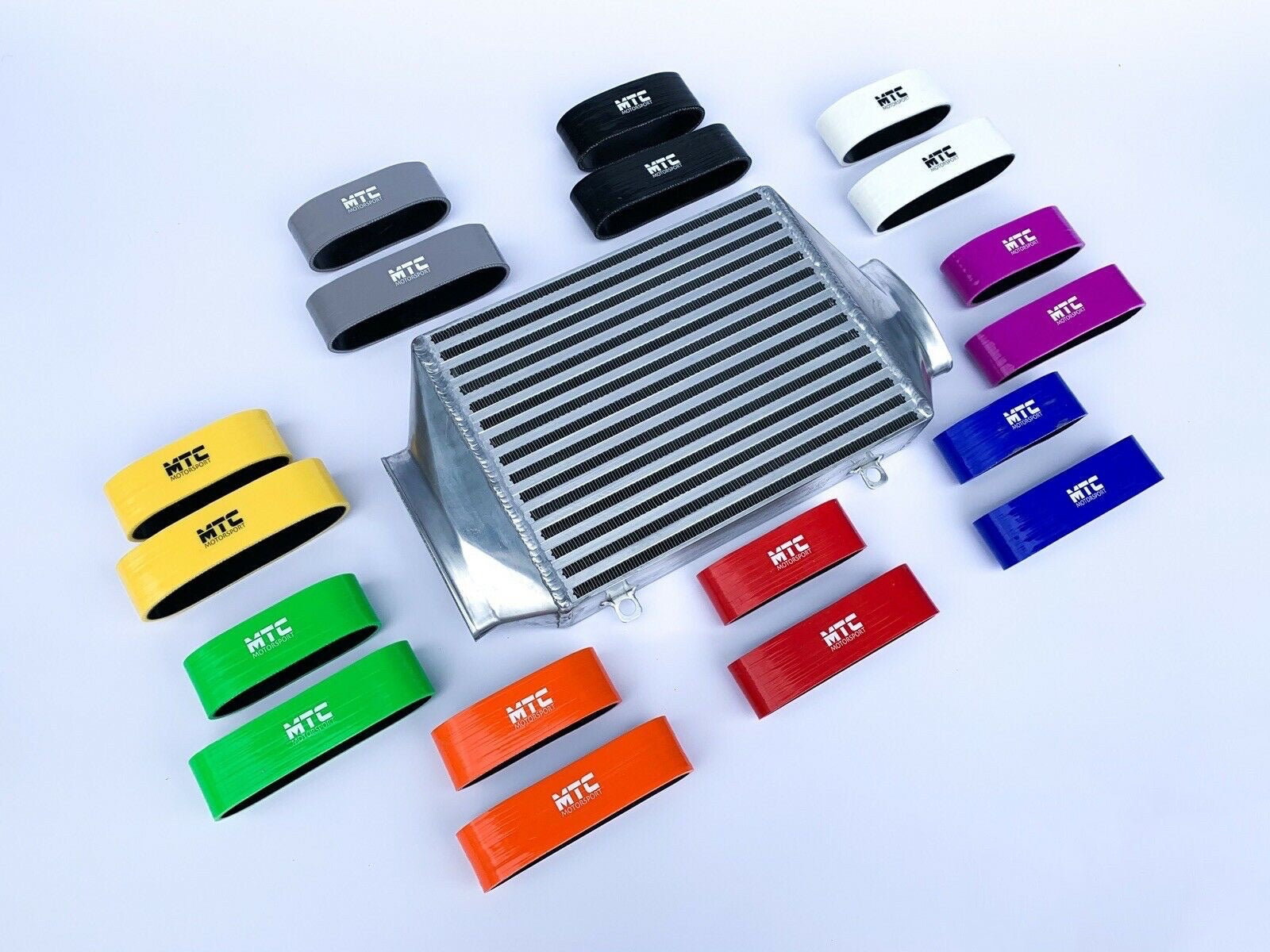 Mini R53 Cooper S Top Mount Intercooler and Snoot Boots 02-06 1.6 Grey | MTC Motorsport