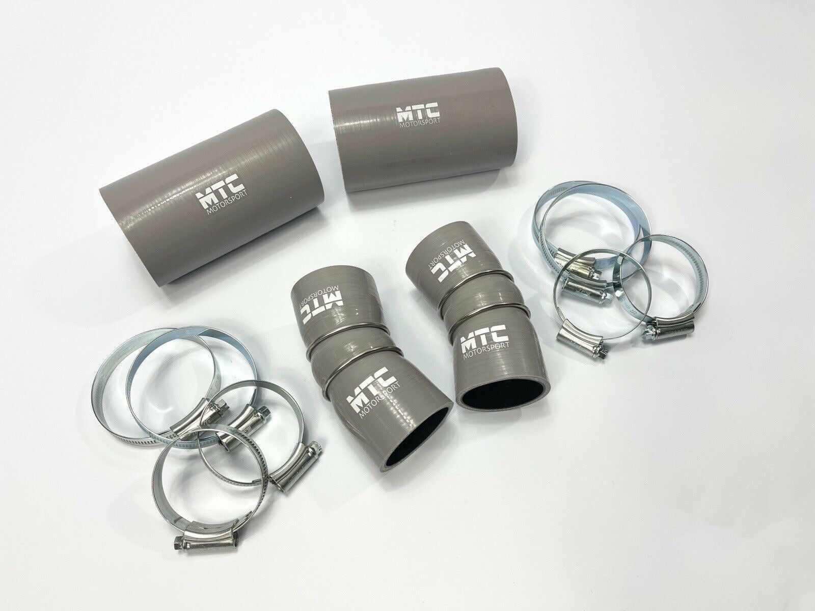 Audi RS6 RS7 S8 C7 Boost Hoses Turbos to Chargecooler Intake Grey