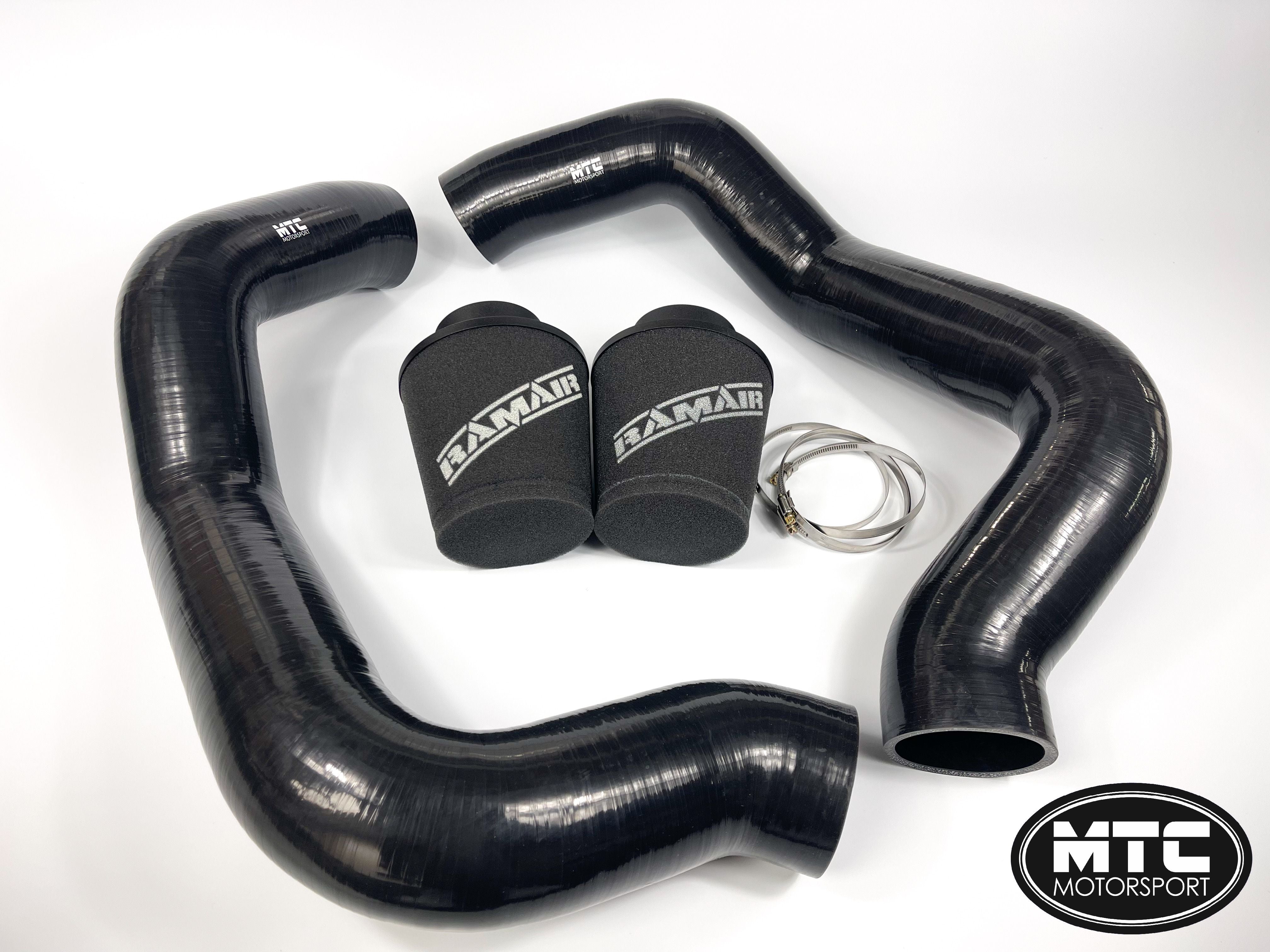 BMW M5 F90 Intake Hoses with Filter Cold Air Induction Kit M8 Black | MTC Motorsport