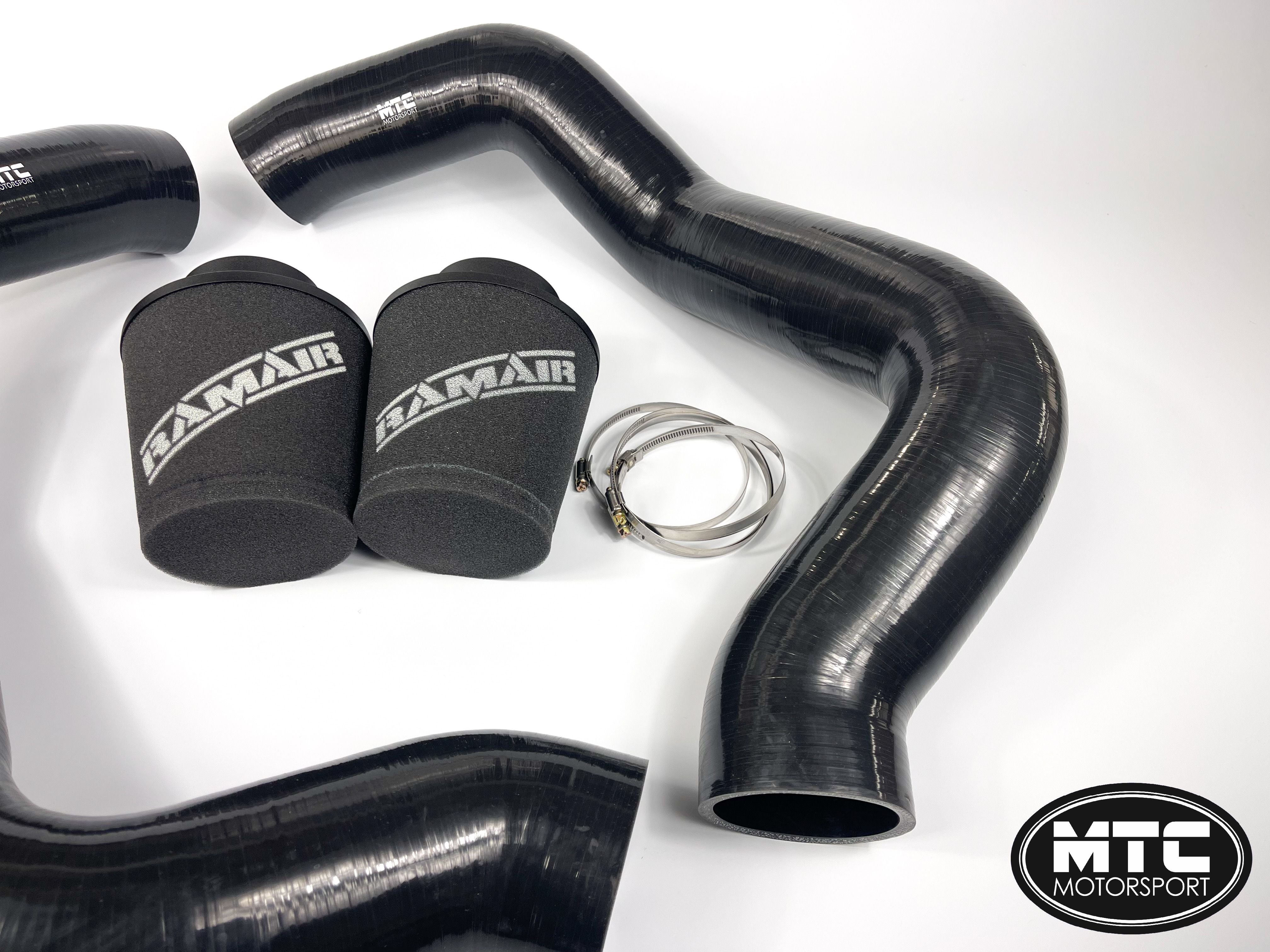 BMW M5 F90 Intake Hoses with Filter Cold Air Induction Kit M8 Black | MTC Motorsport
