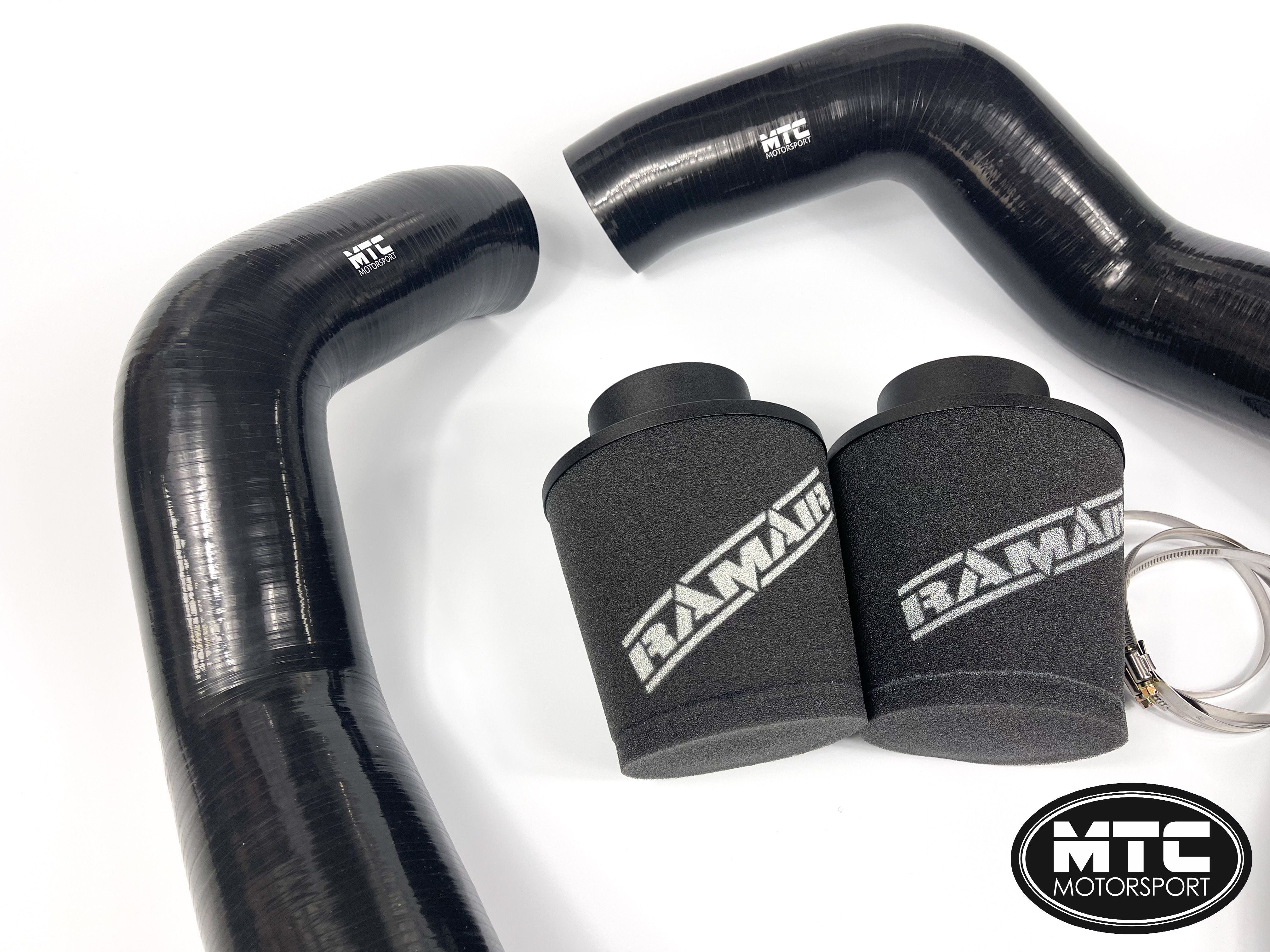 BMW M5 F90 Intake Hoses with Filter Cold Air Induction Kit M8 Black | MTC Motorsport