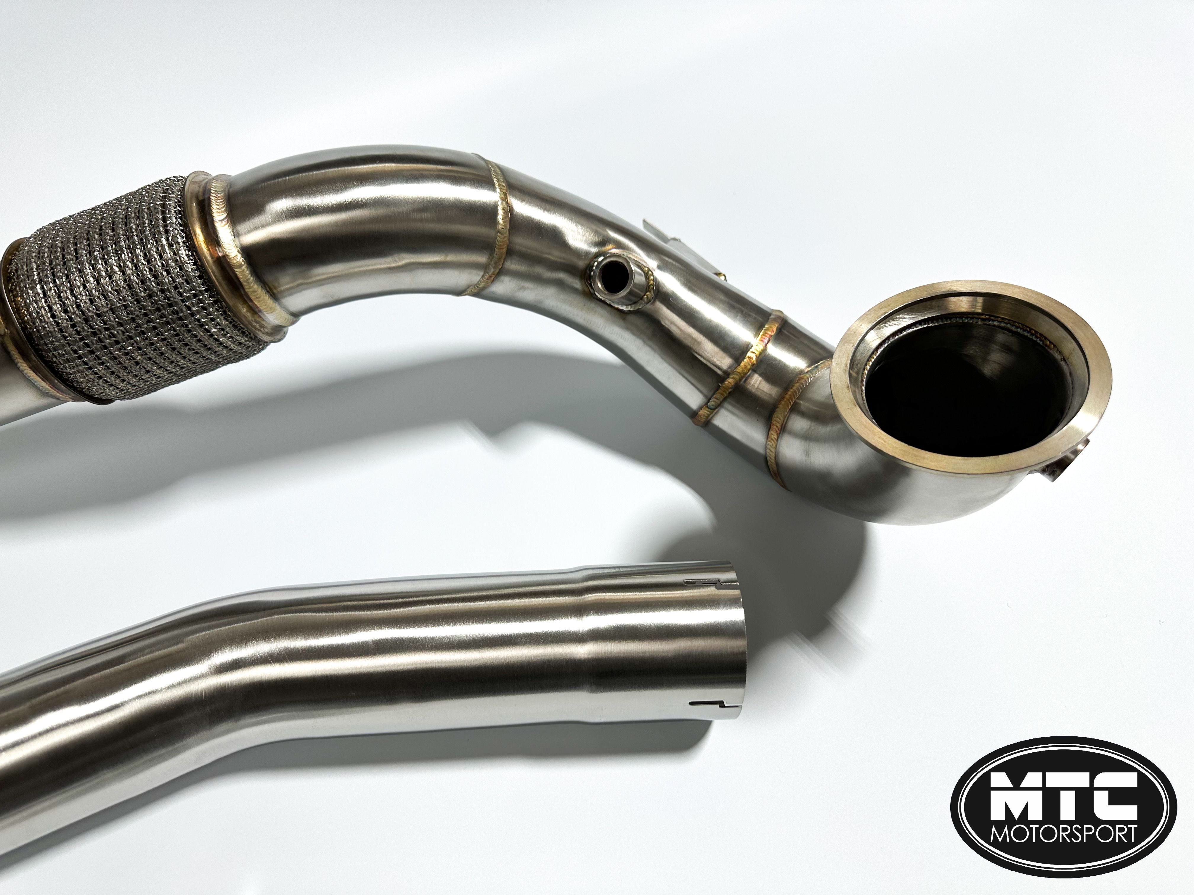 Volkswagen MK8 Golf R Decat Downpipe | MTC Motorsport