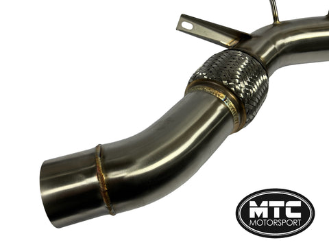 BMW E70 X5 DPF Delete Downpipe 09-13 30DX 40DX N57 3”