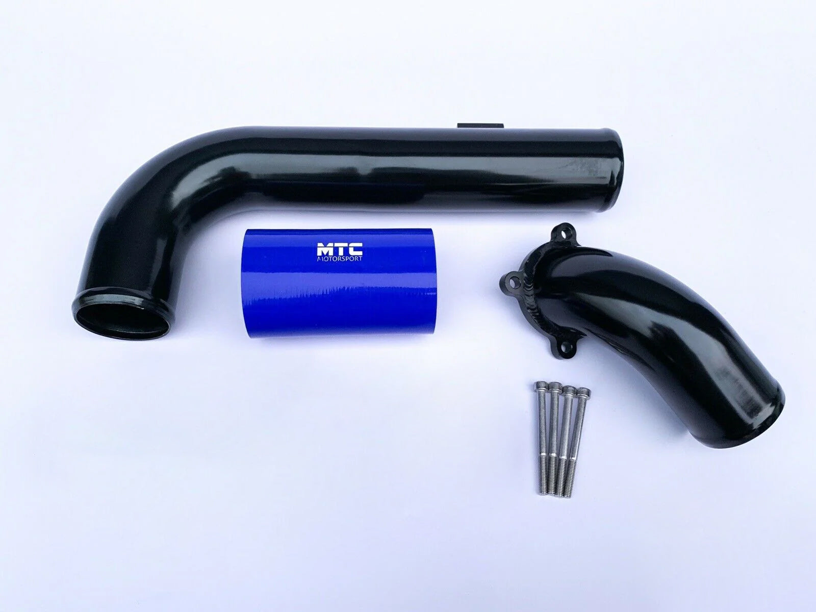 Vauxhall Astra G MK4 GSI/MK5 SRI 2.0 Turbo Z20LET Aluminium Top Hat & Power Pipe Black Pipework | MTC Motorsport