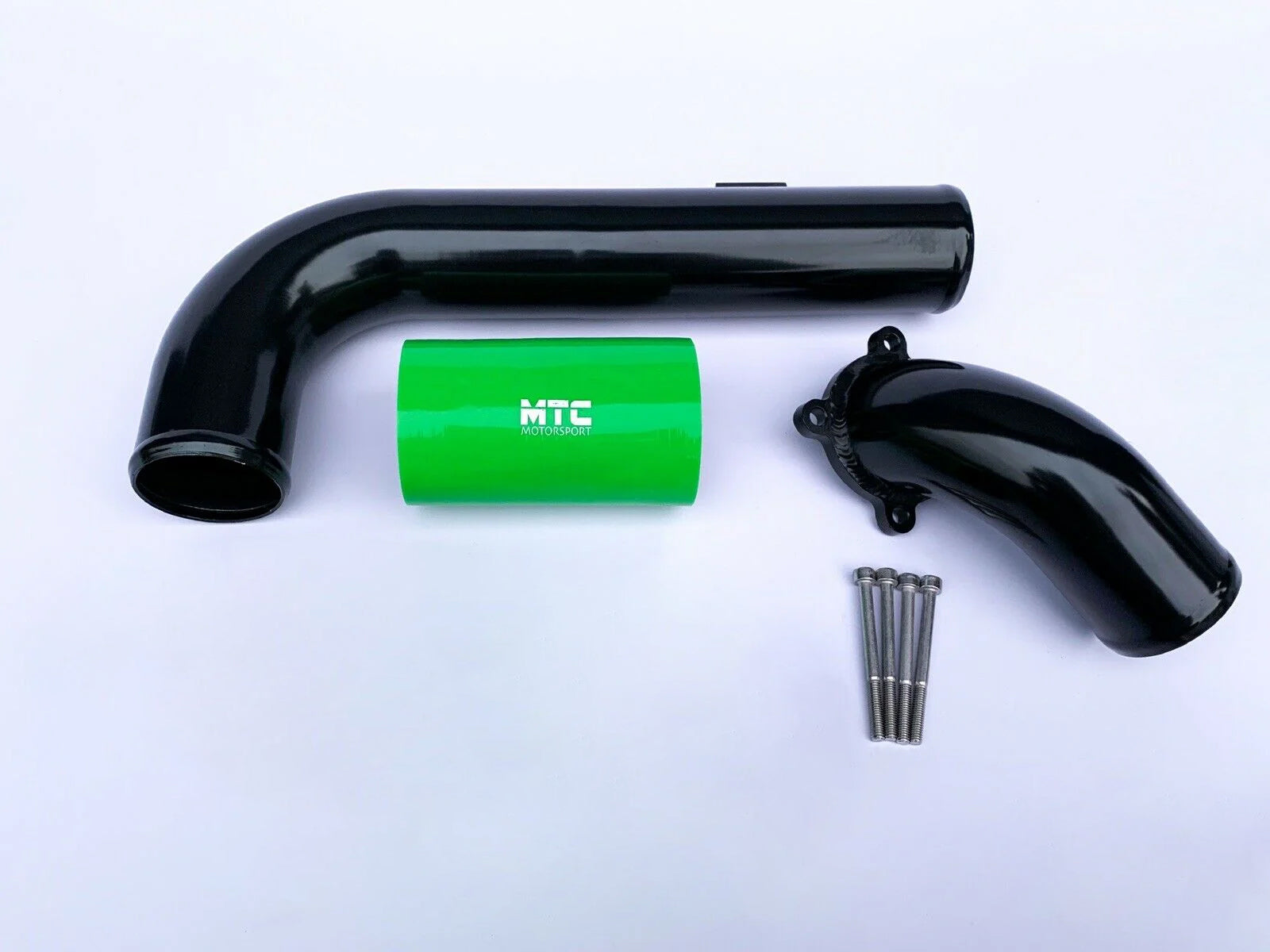 Vauxhall Astra G MK4 GSI/MK5 SRI 2.0 Turbo Z20LET Aluminium Top Hat & Power Pipe Black Pipework | MTC Motorsport