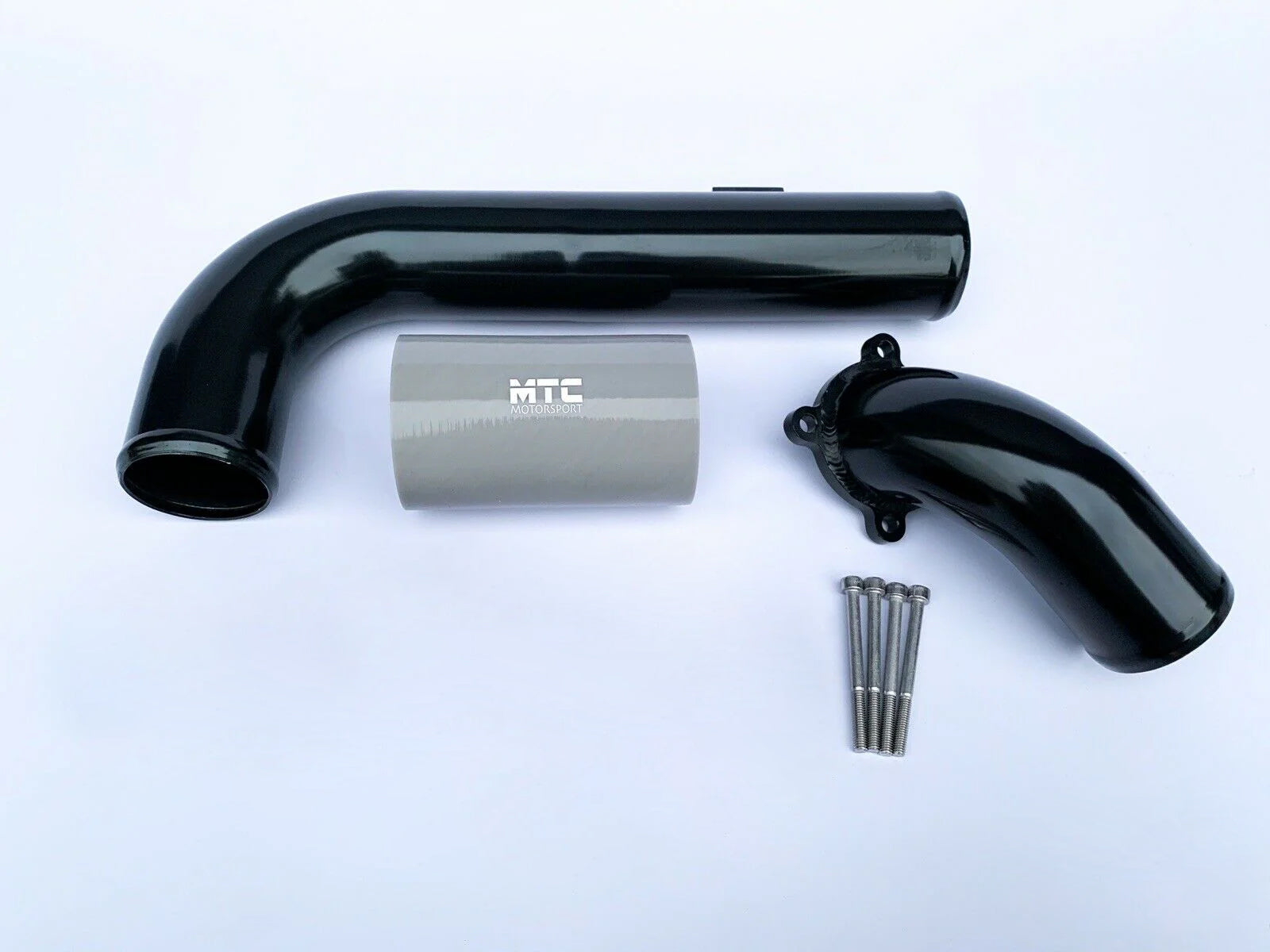 Vauxhall Astra G MK4 GSI/MK5 SRI 2.0 Turbo Z20LET Aluminium Top Hat & Power Pipe Black Pipework | MTC Motorsport