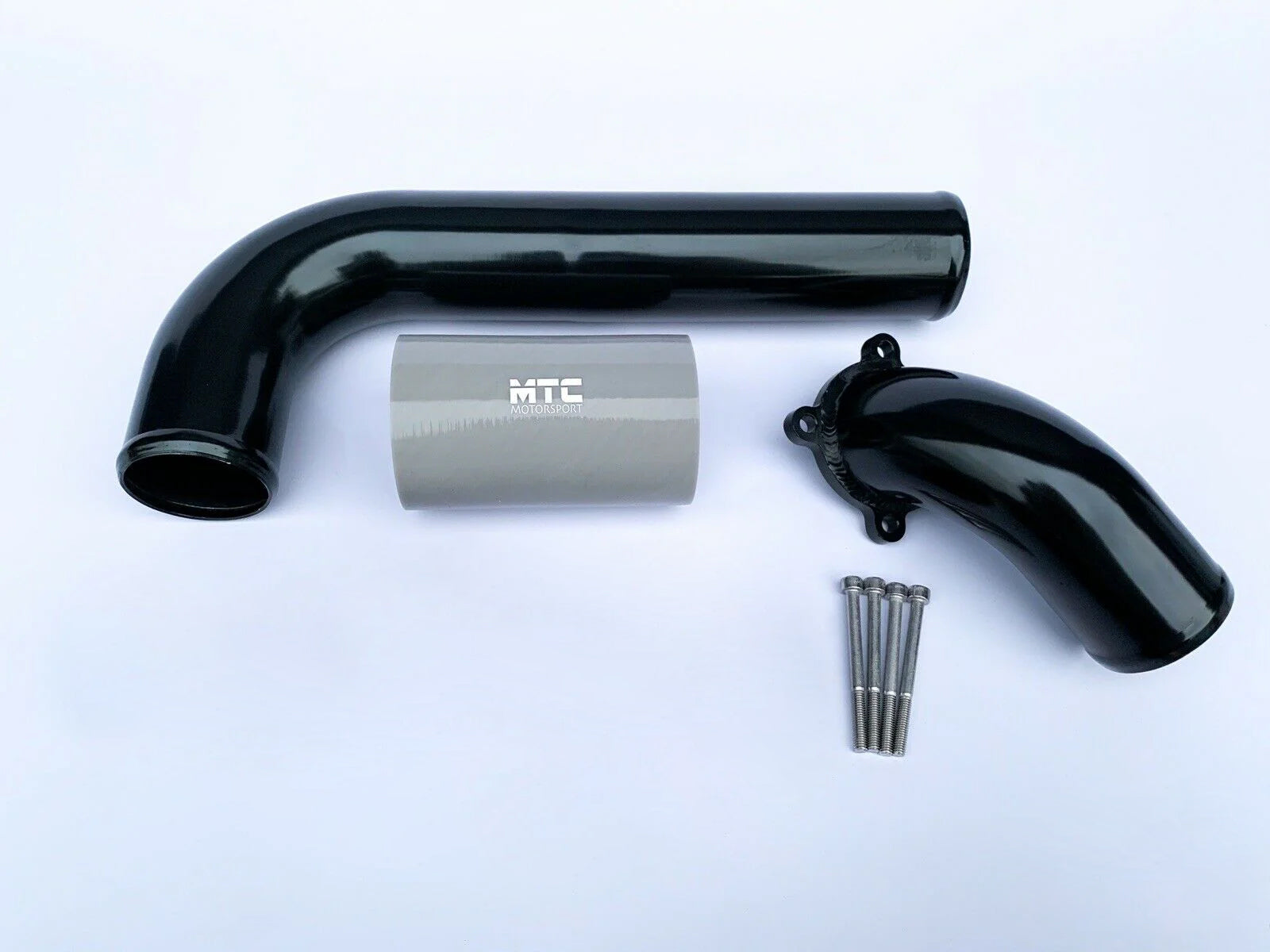 Vauxhall Astra H MK5 VXR 2.0 Turbo Z20LEH Aluminium Top Hat & Power Pipe Black Pipework | MTC Motorsport