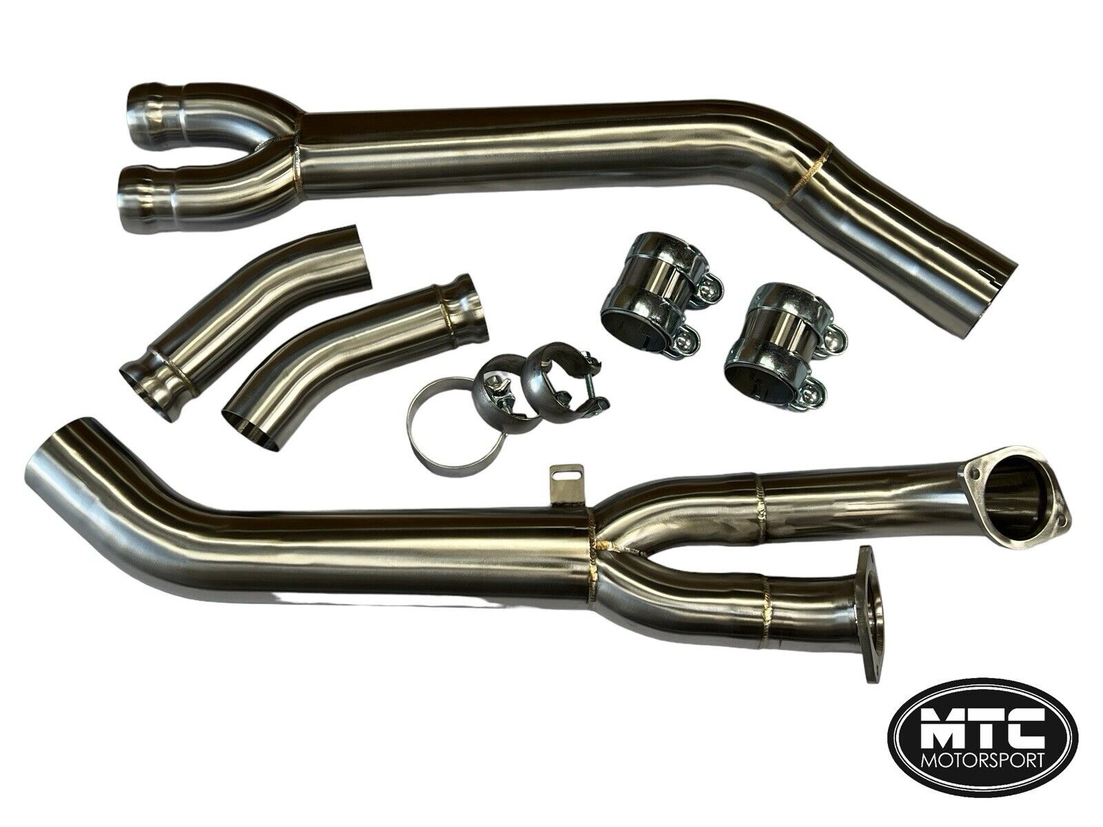 MTC MOTORSPORT BMW M2 G87 SINGLE MIDPIPE CATBACK EXHAUST STAINLESS STEEL 2023-