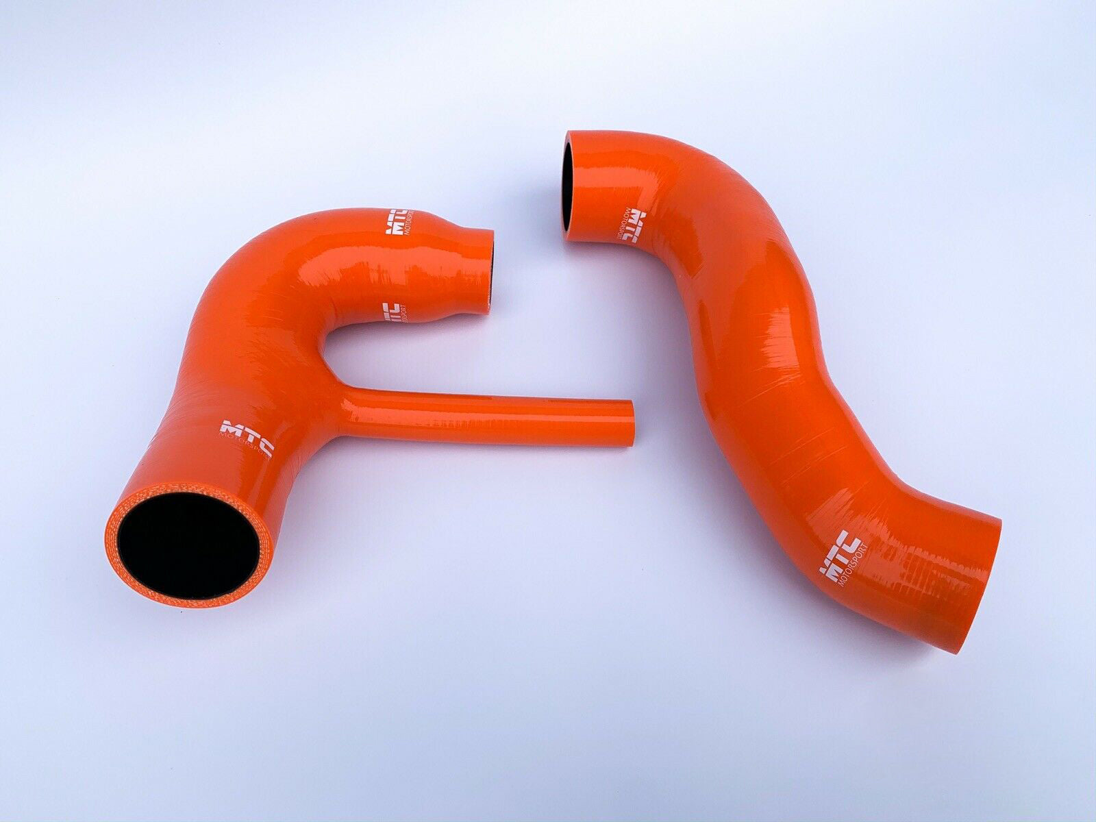 Ford Fiesta 1.0L Ecoboost Induction Turbo Hoses MK7 MK8 Orange | MTC Motorsport