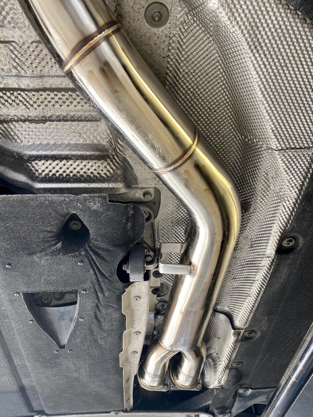 MTC MOTORSPORT BMW M3 M4 CATBACK EXHAUST MIDPIPE STAINLESS STEEL 3.5” F80 F82