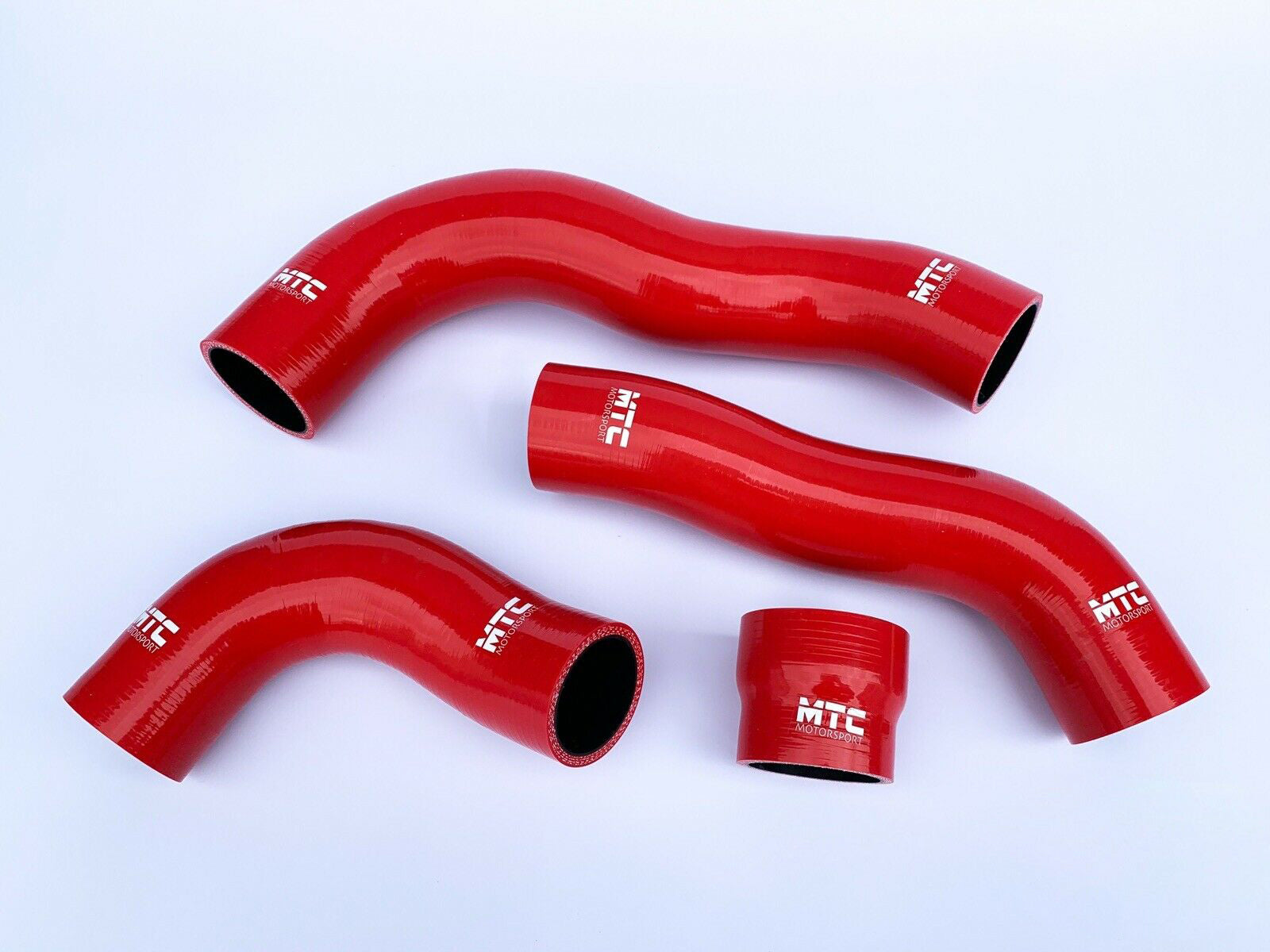 Honda Civic Type R 2015- Silicone Boost Hoses Red | MTC Motorsport