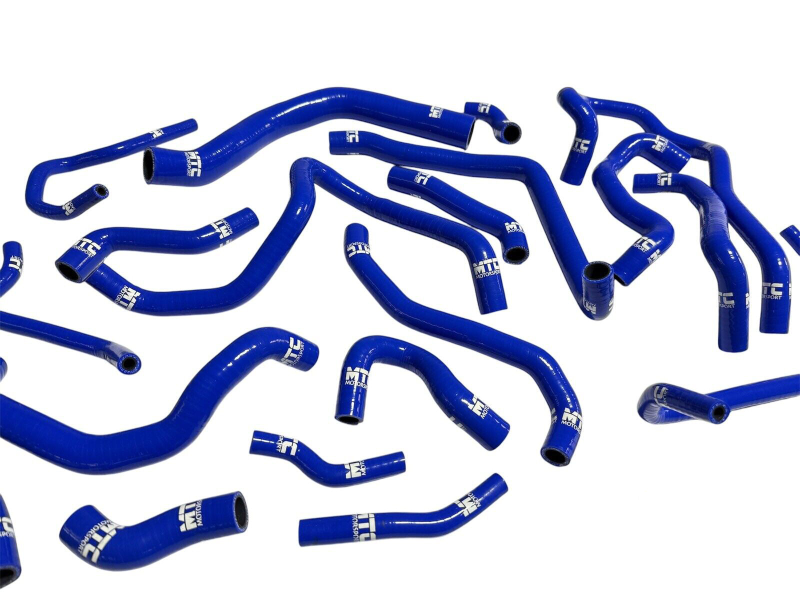 MTC Motorsport Volkswagen Golf R MK7/7.5 GTI TCR Silicone Coolant Hose Kit Blue
