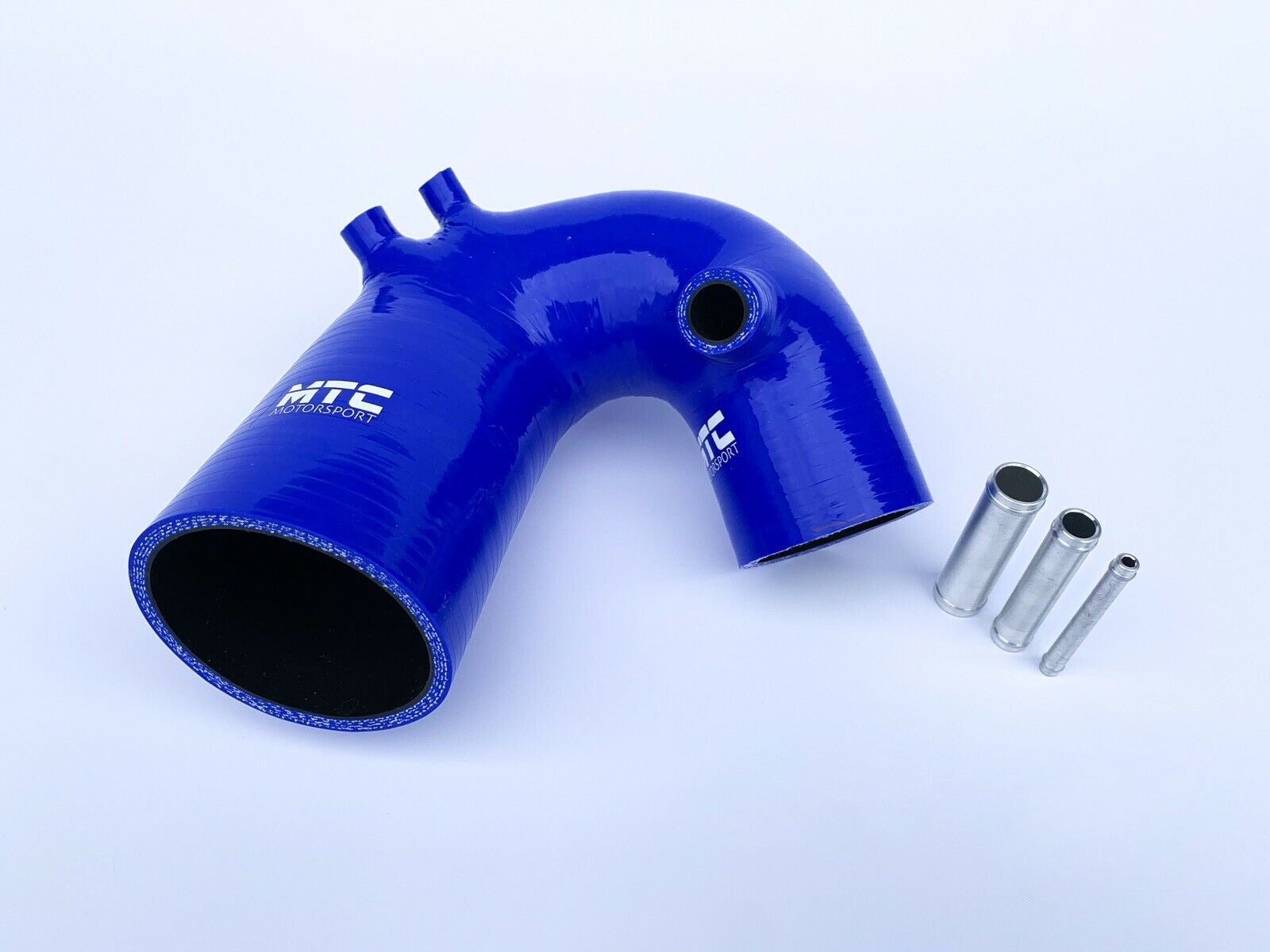 Fiat 500 595 695 Turismo Abarth Intake Hose Blue Garrett Turbo | MTC Motorsport