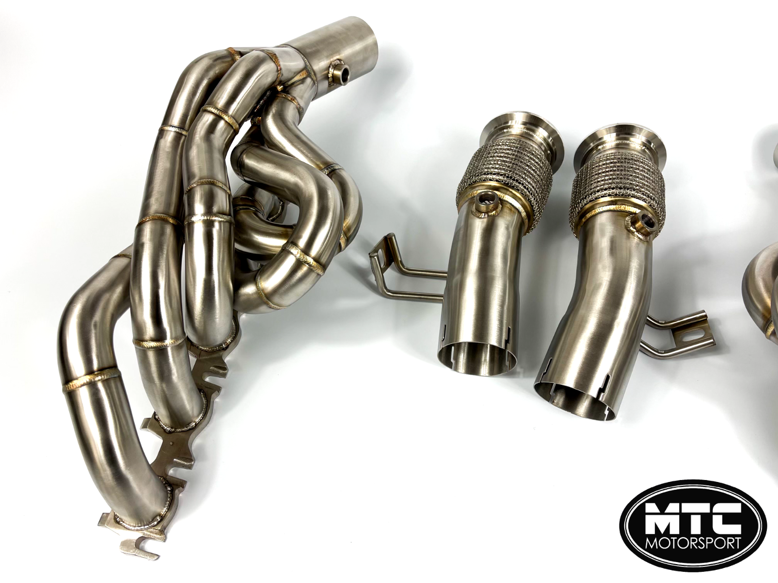 LAMBORGHINI HURACAN V10 EQUAL LENGTH EXHAUST MANIFOLDS BY MTC MOTORSPORT