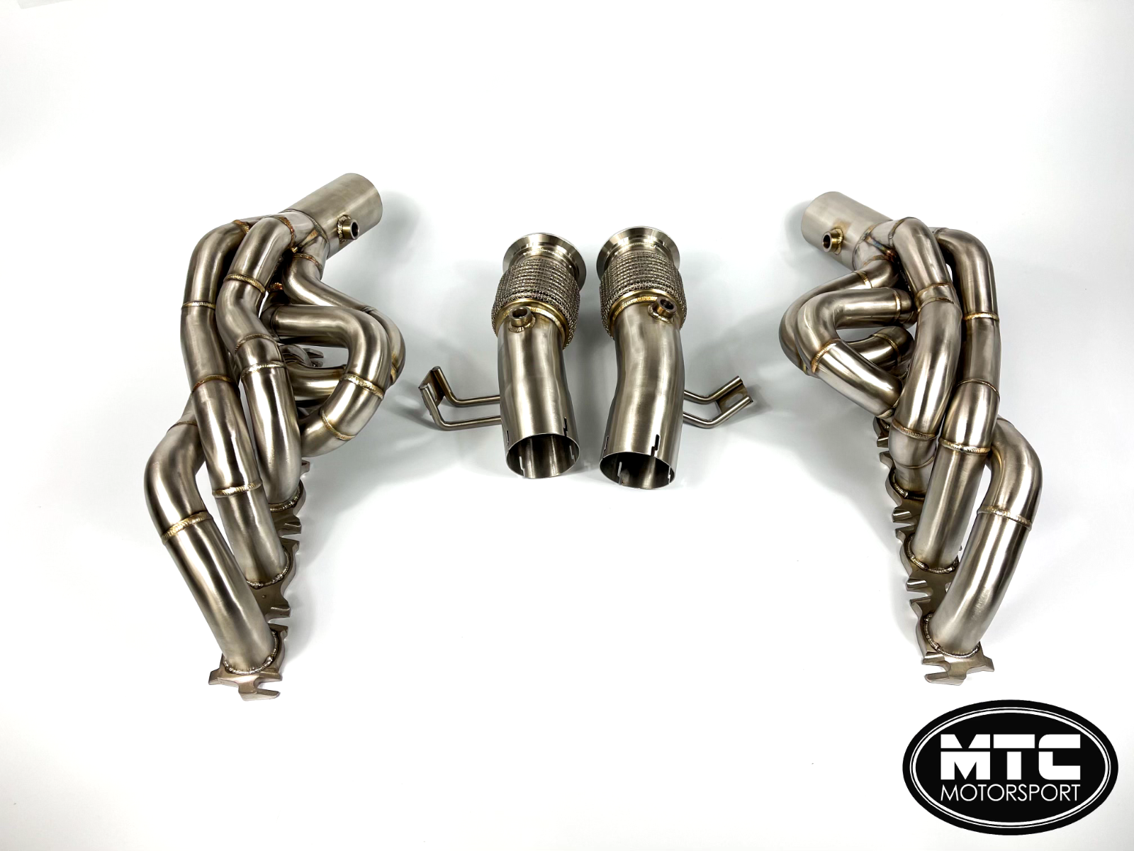 LAMBORGHINI HURACAN V10 EQUAL LENGTH EXHAUST MANIFOLDS BY MTC MOTORSPORT