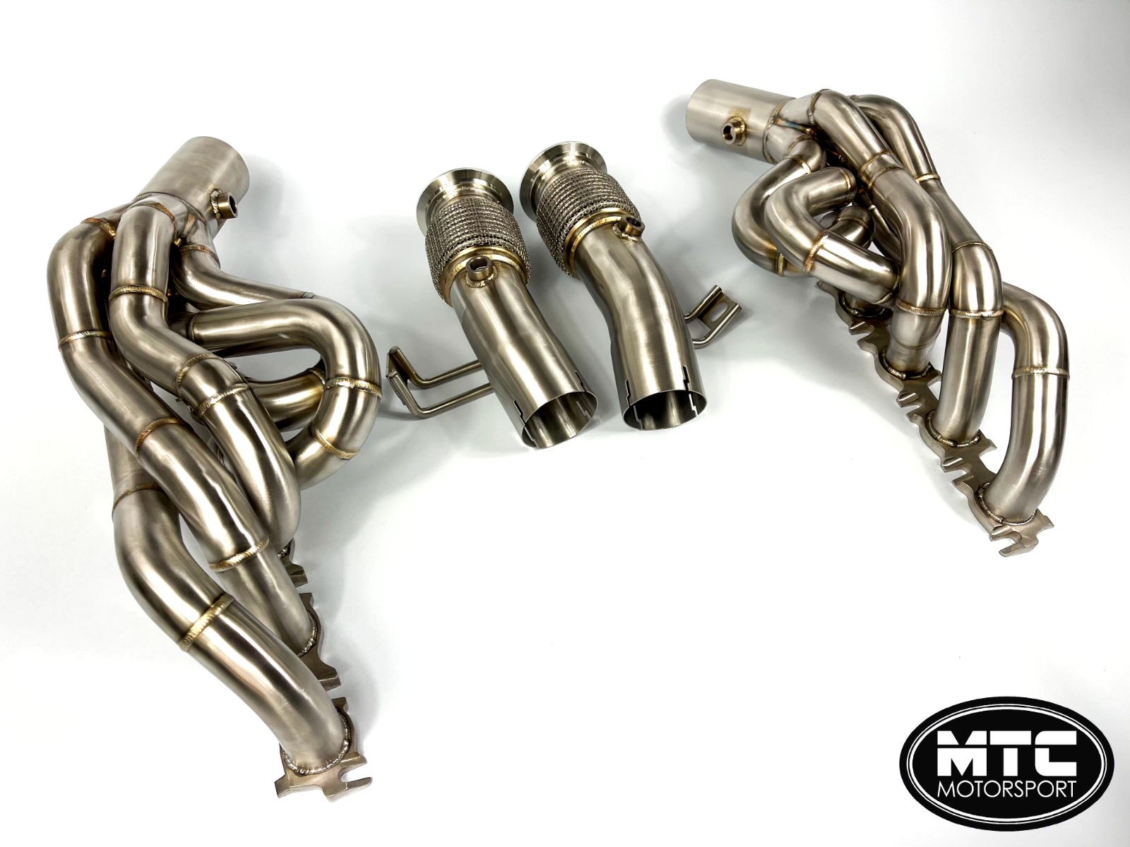 LAMBORGHINI HURACAN V10 EQUAL LENGTH EXHAUST MANIFOLDS BY MTC MOTORSPORT