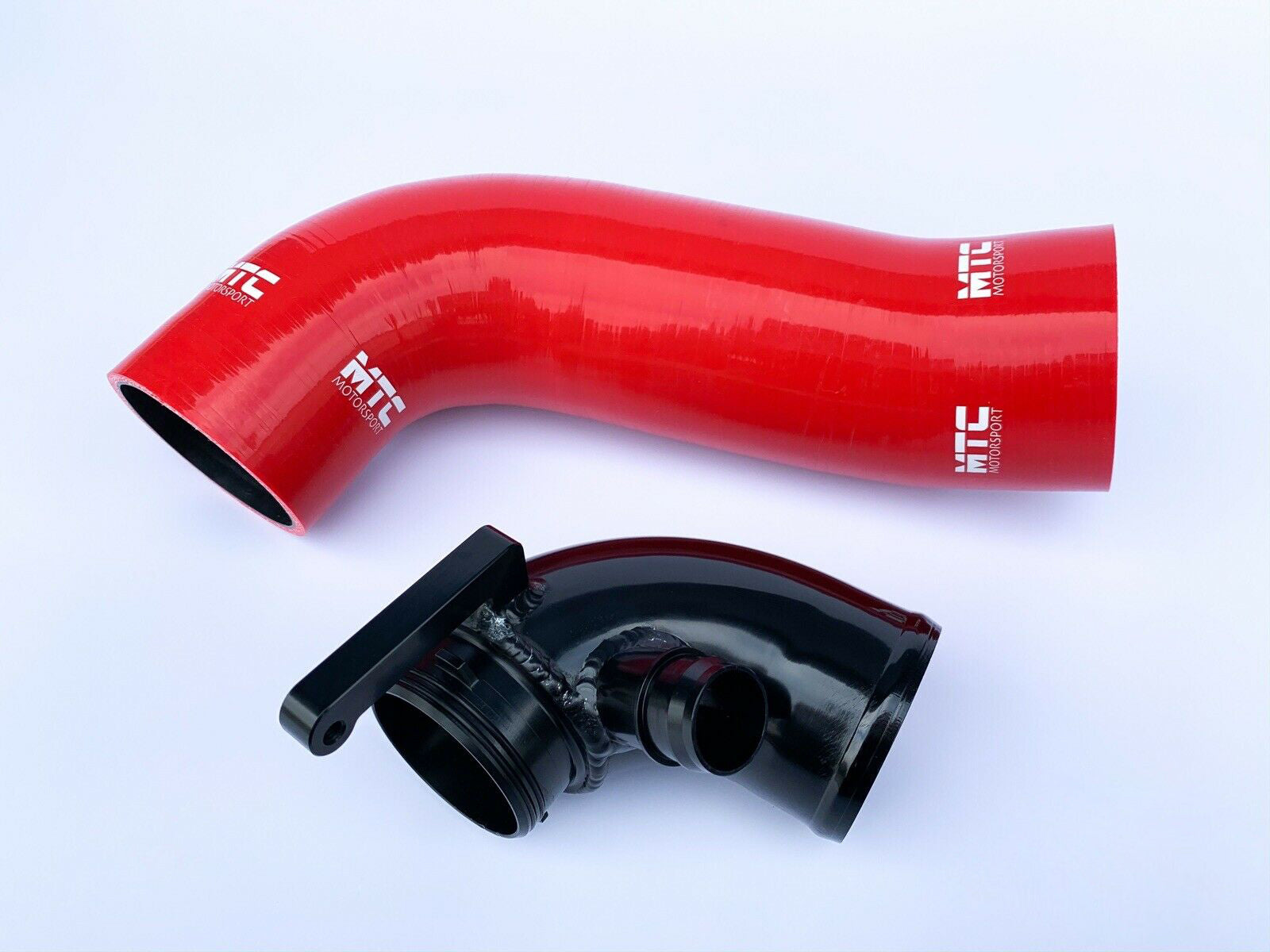 Golf R MK7 7.5 GTI Intake Inlet Turbo Elbow Pipe & Hose Red | MTC Motorsport