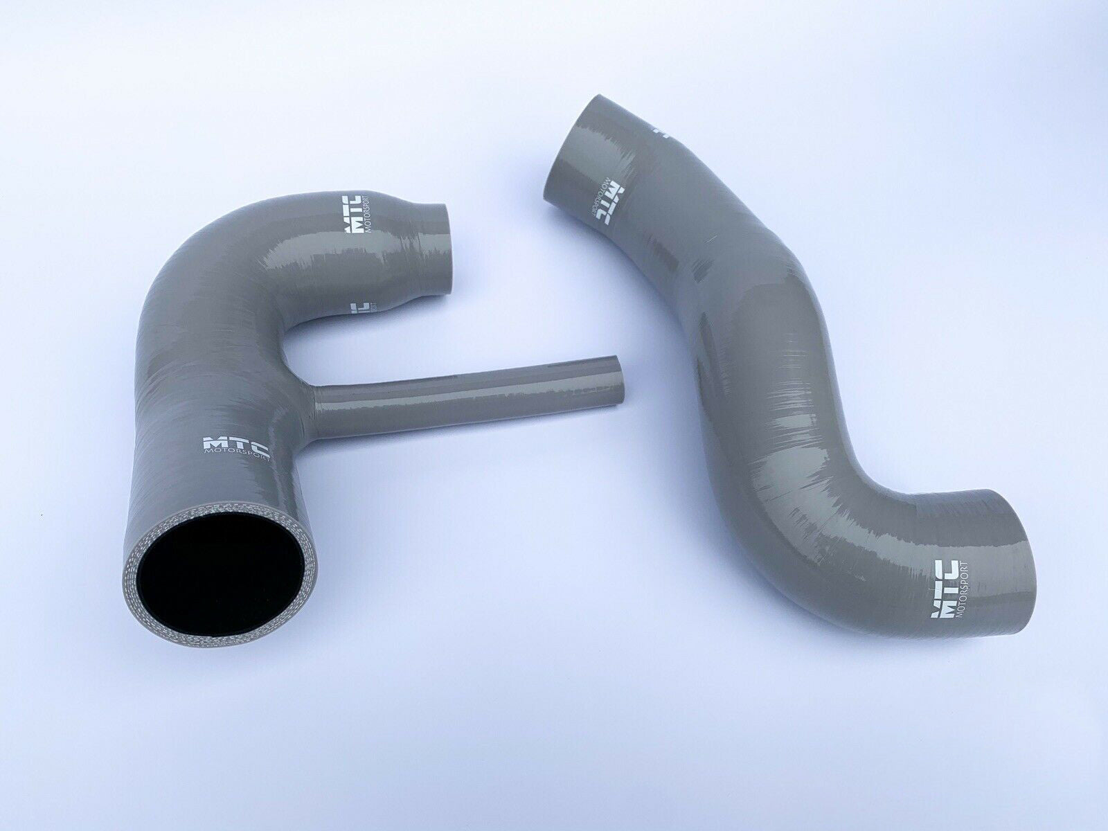 Ford Fiesta 1.0L Ecoboost Induction Turbo Hoses MK7 MK8 Grey | MTC Motorsport