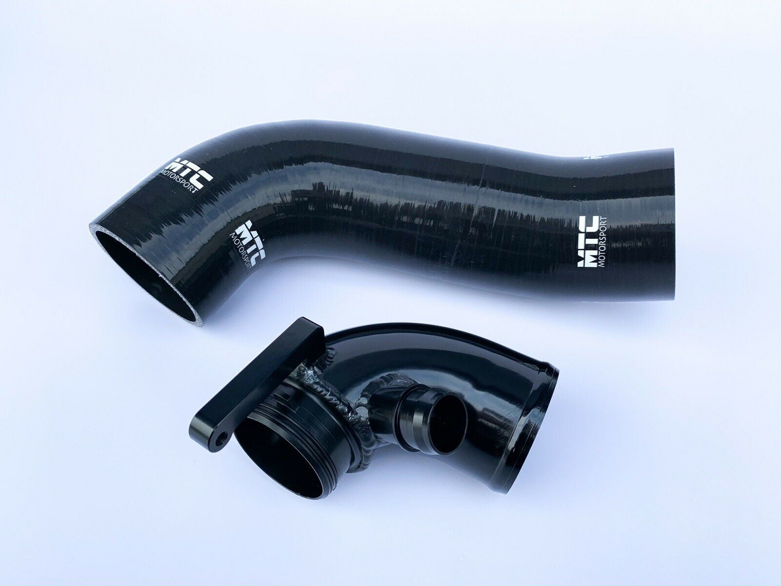 Golf R MK7 7.5 GTI Intake Inlet Turbo Elbow Pipe & Hose Black | MTC Motorsport