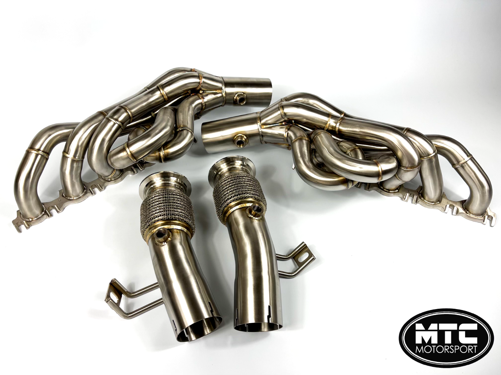 LAMBORGHINI HURACAN V10 EQUAL LENGTH EXHAUST MANIFOLDS BY MTC MOTORSPORT