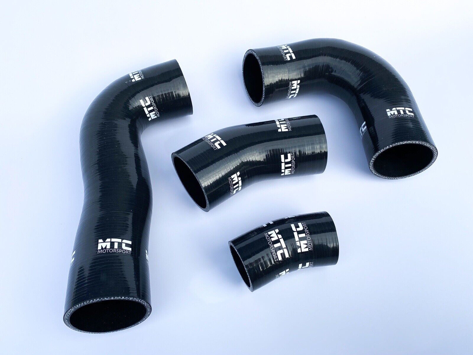 Golf R MK7 GTI 2.0 Turbo Silicone Boost Hoses Black | MTC Motorsport