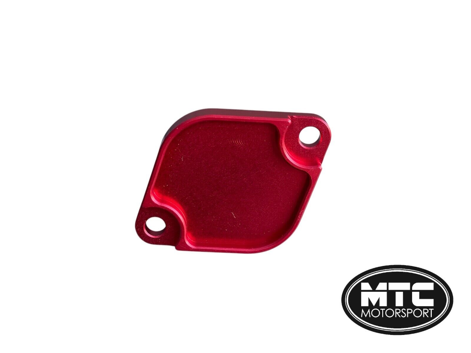 MTC MOTORSPORT BILLET OIL THERMOSTAT COVER BMW N54 N55 S55 ENGINE ANODIZED RED