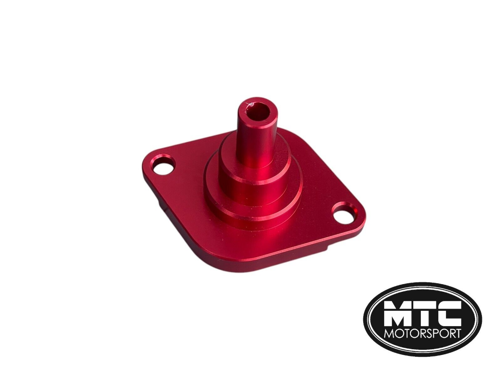 MTC MOTORSPORT BILLET OIL THERMOSTAT COVER BMW N54 N55 S55 ENGINE ANODIZED RED