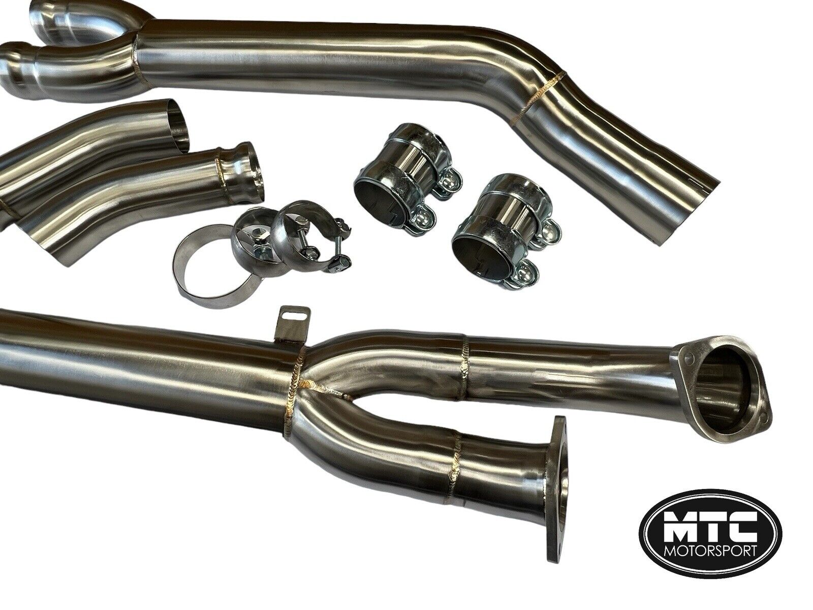 MTC MOTORSPORT BMW M2 G87 SINGLE MIDPIPE CATBACK EXHAUST STAINLESS STEEL 2023-